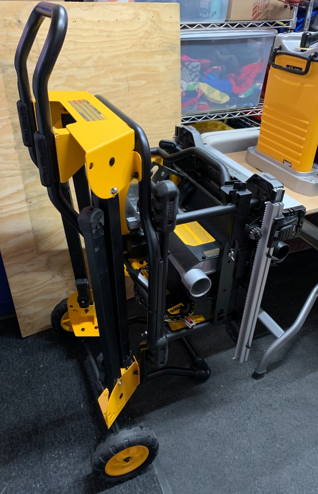DEWALT DWE74911 Rolling Table Saw Stand customer photo 1