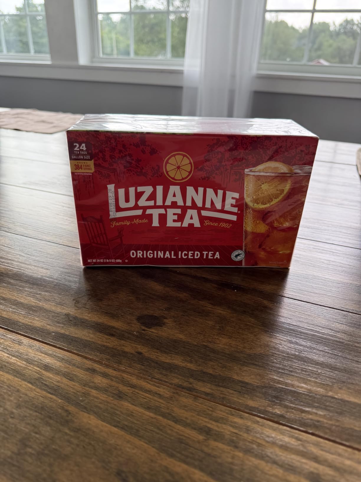 Luzianne Unsweetened Iced Tea Bags, Gallon Size, 24ct Box (Pack of 1) customer photo 2