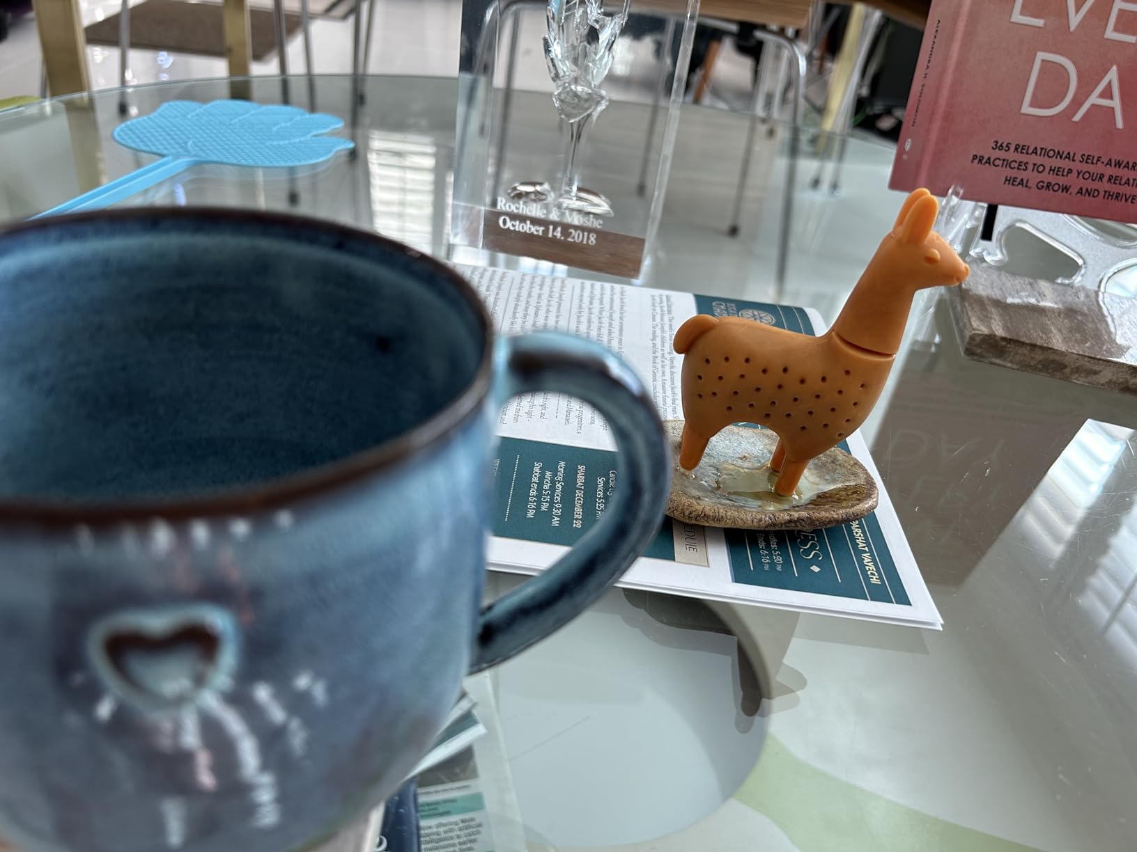 Genuine Fred, SLOW BREW, Sloth Resuable Silicone Tea Infuser, Gray, Fun Gift for Tea Lovers, Clever Kitchen Gadget customer photo 1