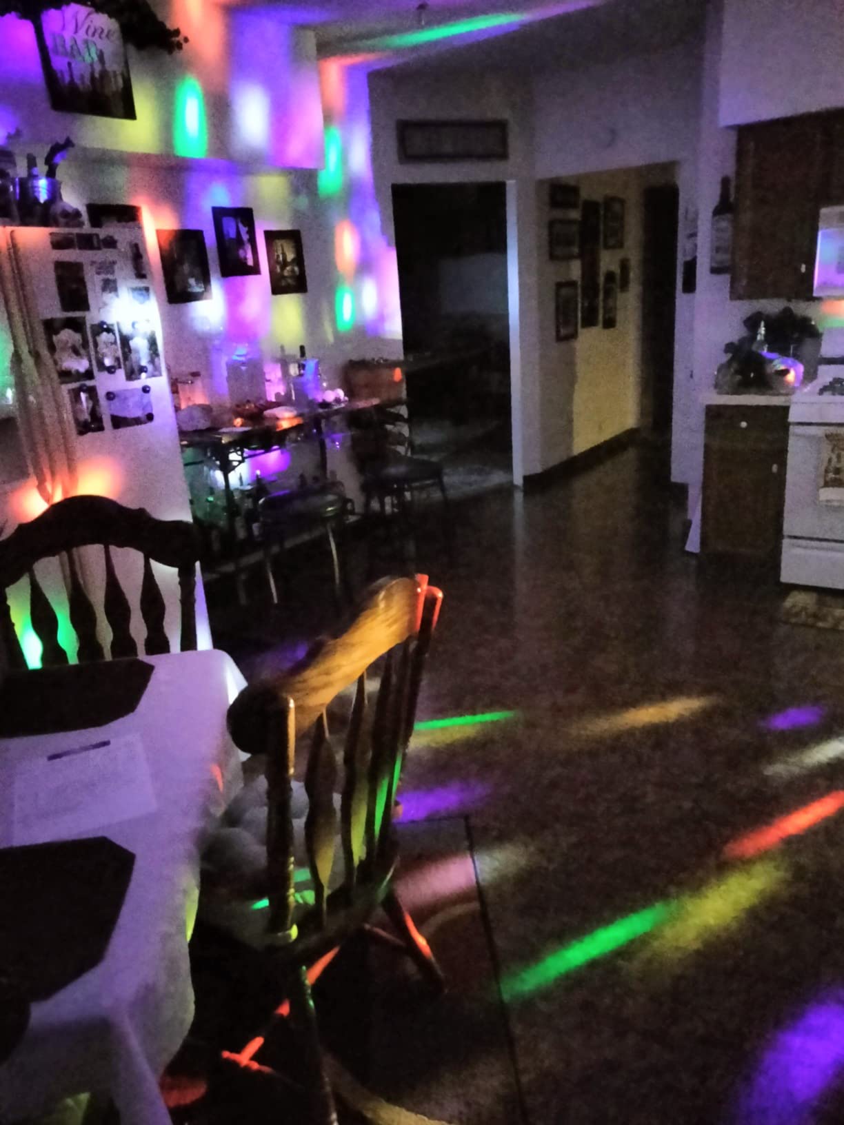 27W DJ Disco Light Derby Effect Remote Control Party Lamps customer photo 1