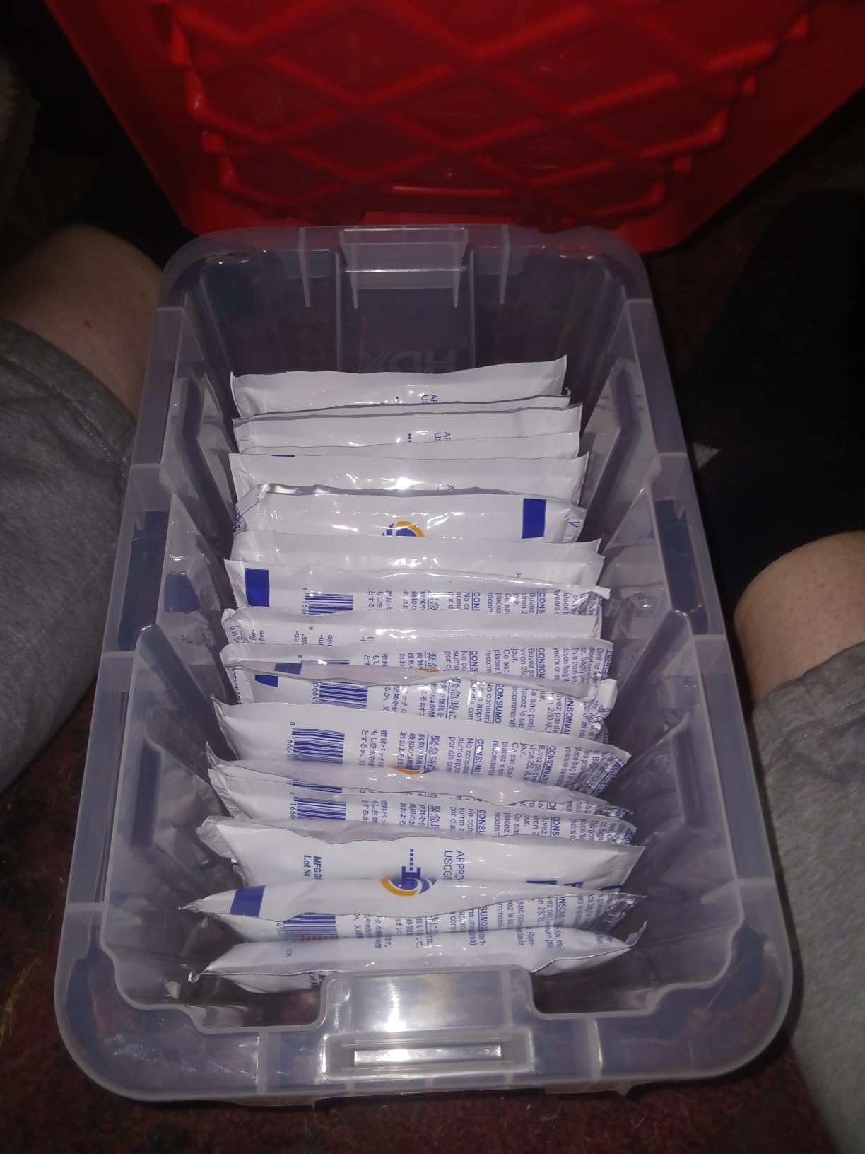 Datrex Emergency Water Packet 4.227 oz - 3 Day/72 Hour Supply (18 Packs) , White customer photo 2