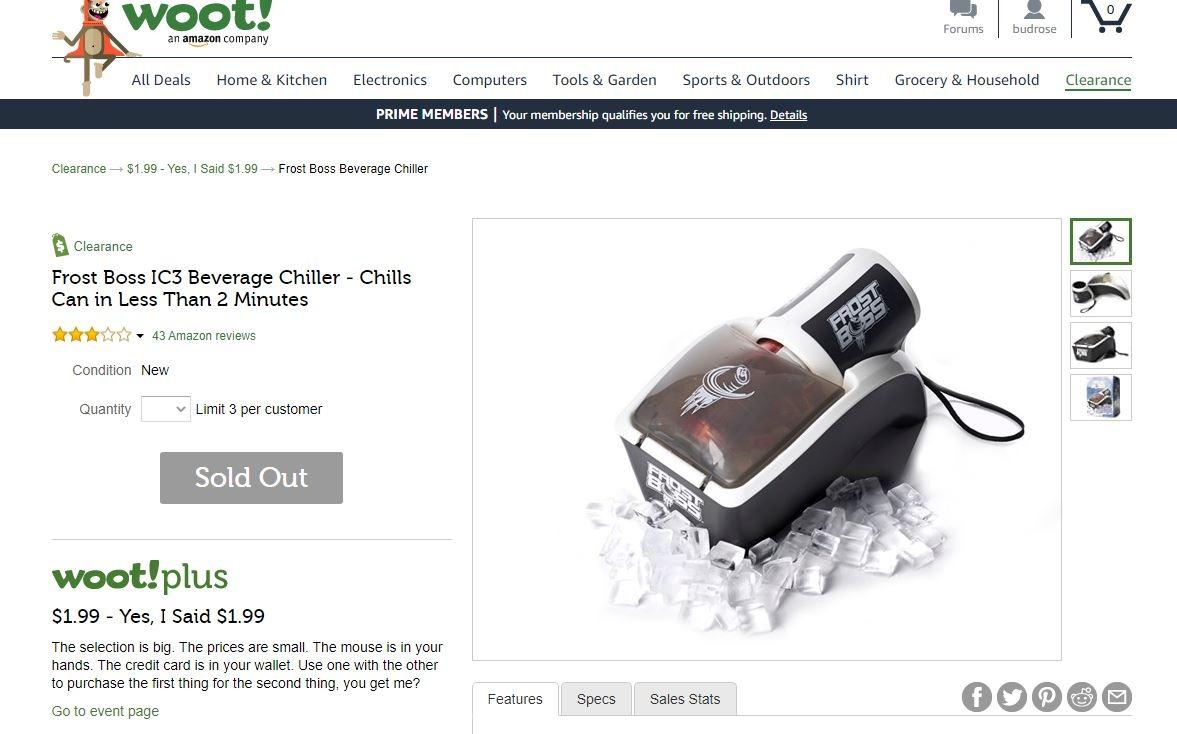 Chill-O-Matic Instant Beverage Cooler – Chill 12 oz Soda & Beer Cans in 60 Seconds – Portable Electric Drink Chiller for Tailgating, BBQs, Camping & Parties (Black) customer photo 2