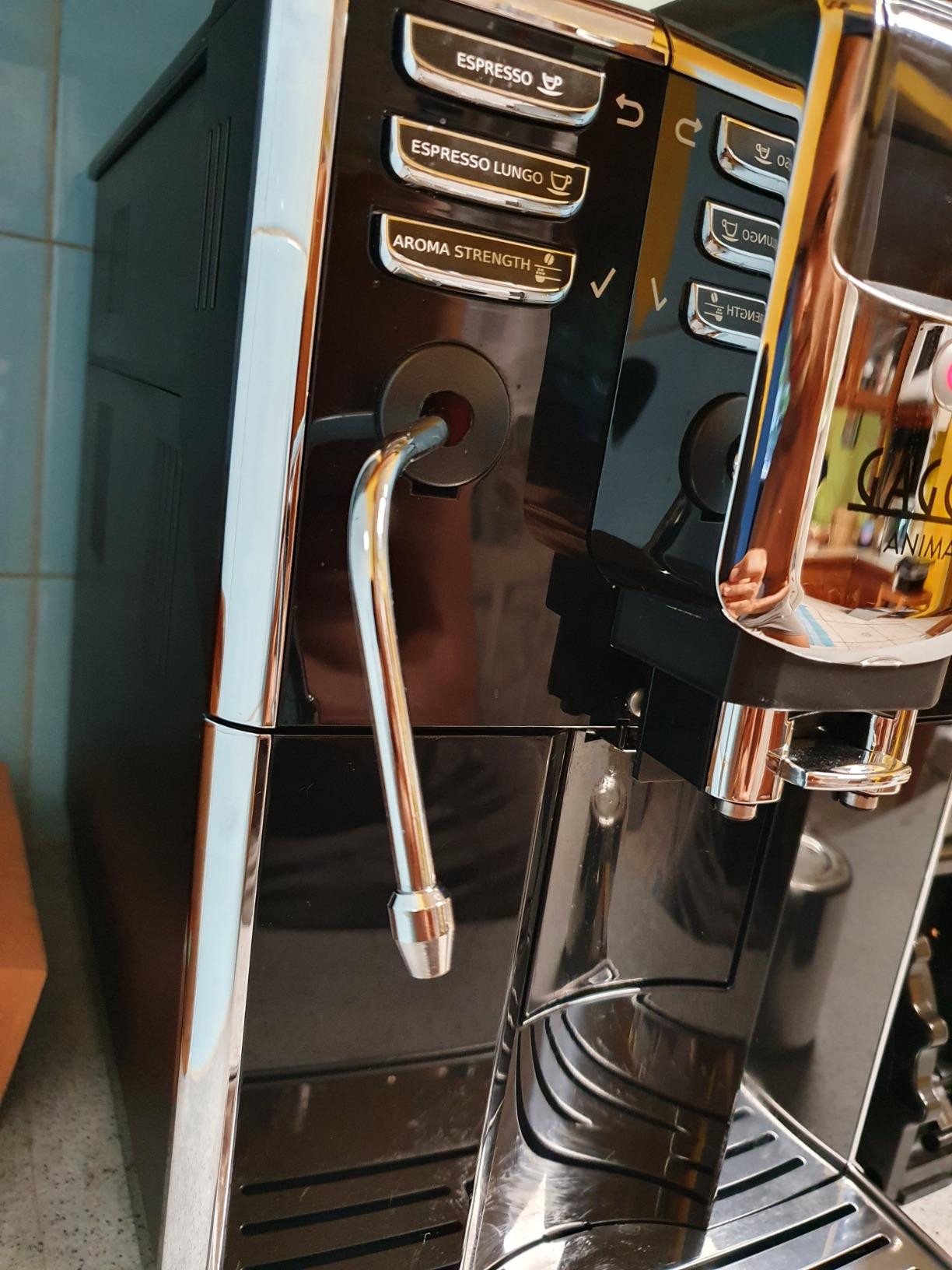 Gaggia Anima Coffee and Espresso Machine, Includes Steam Wand for Manual Frothing for Lattes and Cappuccinos with Programmable Options,Black customer photo 1