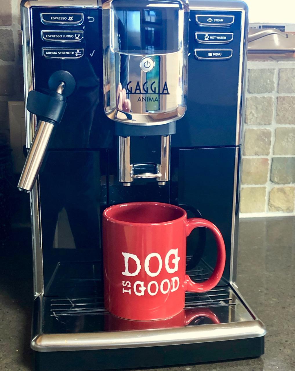 Gaggia Anima Coffee and Espresso Machine, Includes Steam Wand for Manual Frothing for Lattes and Cappuccinos with Programmable Options,Black customer photo 2