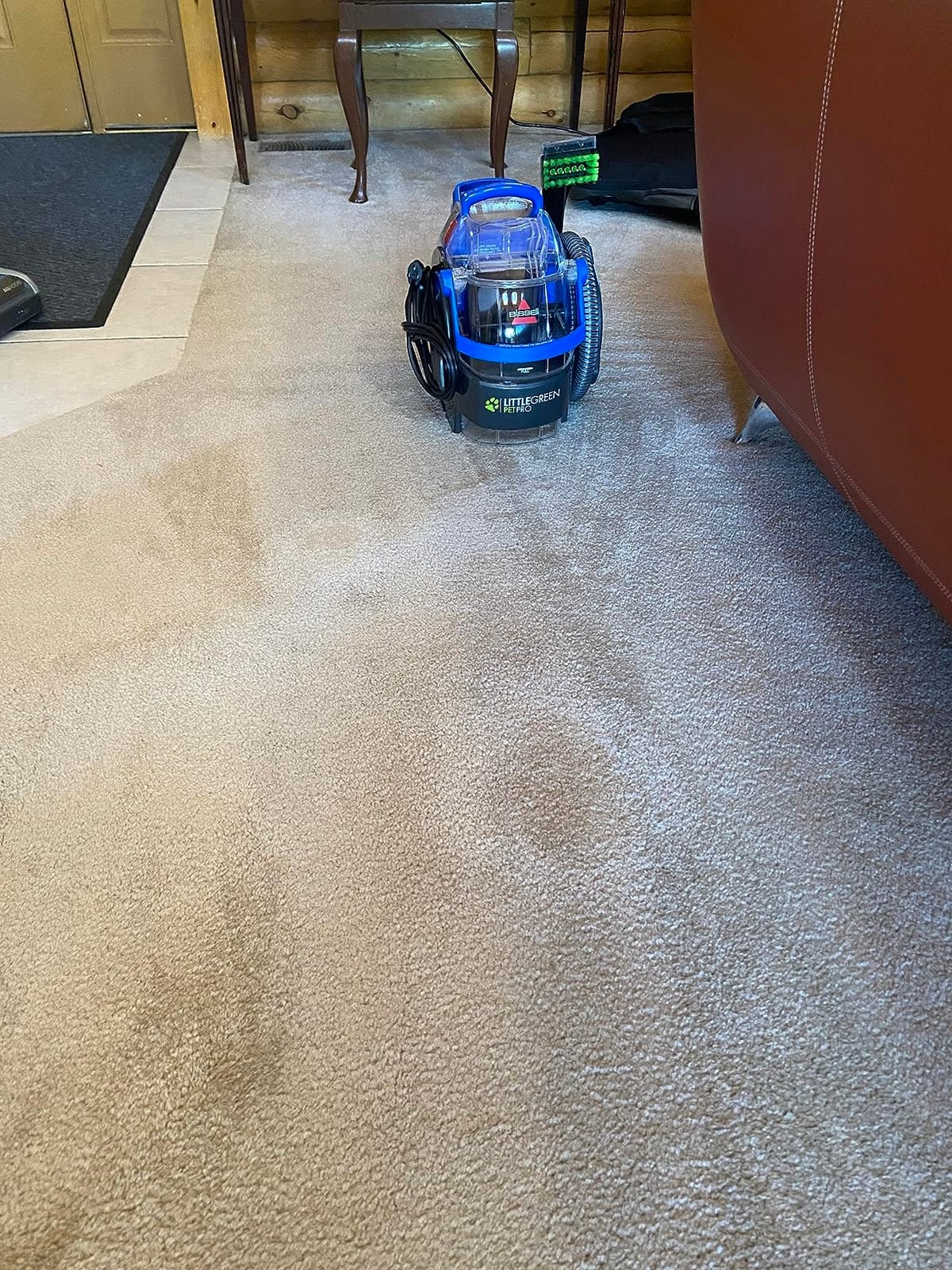 Rug Doctor Pet Portable Spot Cleaner with the Most Powerful Suction Item Highlight: Dual-Action Pet Tool Picks Up Pet Hair and Removes Stains and Odors, Wheels and Retractable Handle Makes Maneuvering Easy customer photo 2