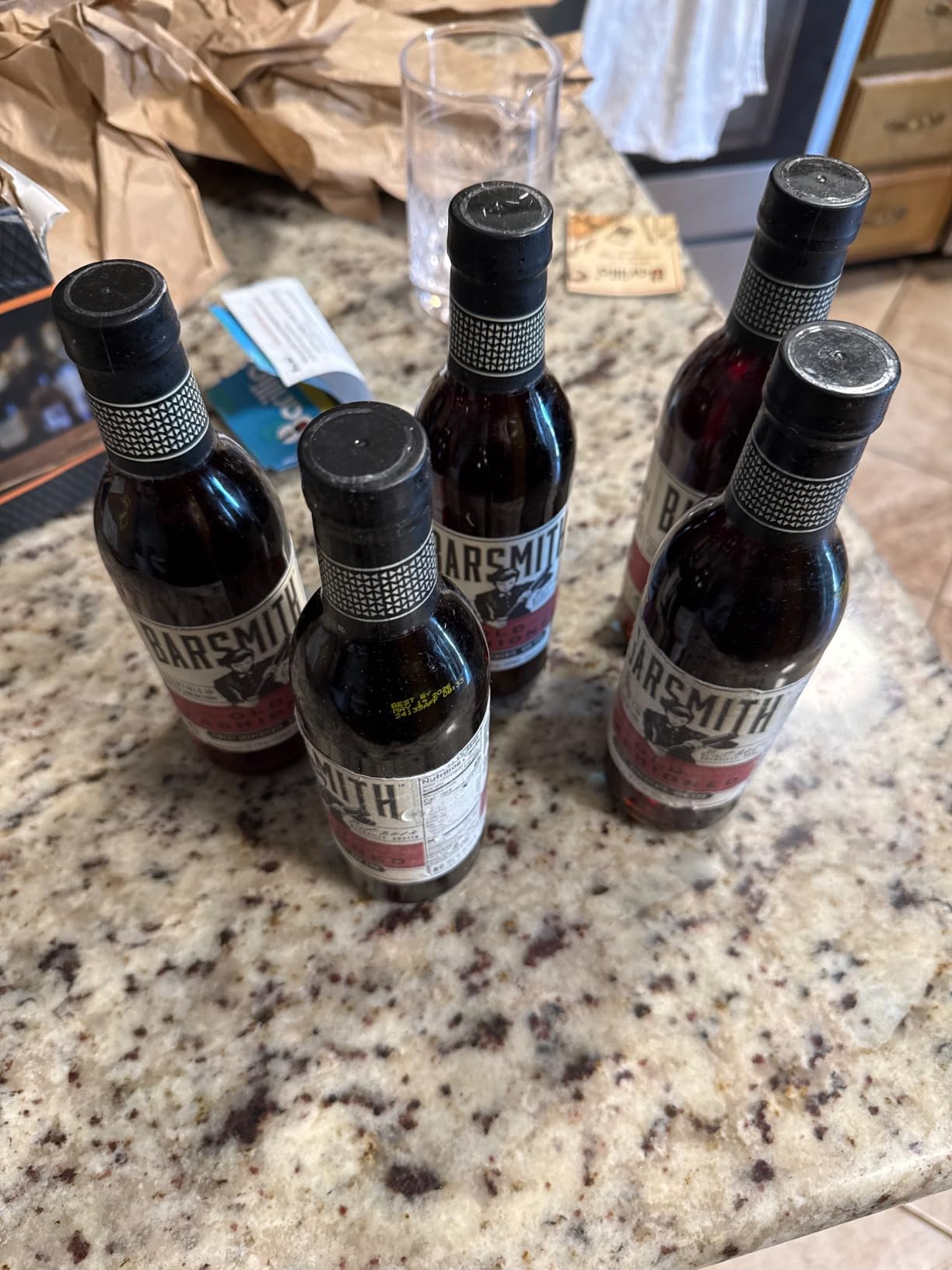 Barsmith Old Fashioned Mix - Classic Whiskey Drink Mixer w/ Sweetness, Cherry, Citrus & Bitters - Premium Non-GMO Drink Mixer - Perfect for Bourbon Cocktails & Home Bars - 12.7 oz Bottle (Pack of 1) customer photo 2