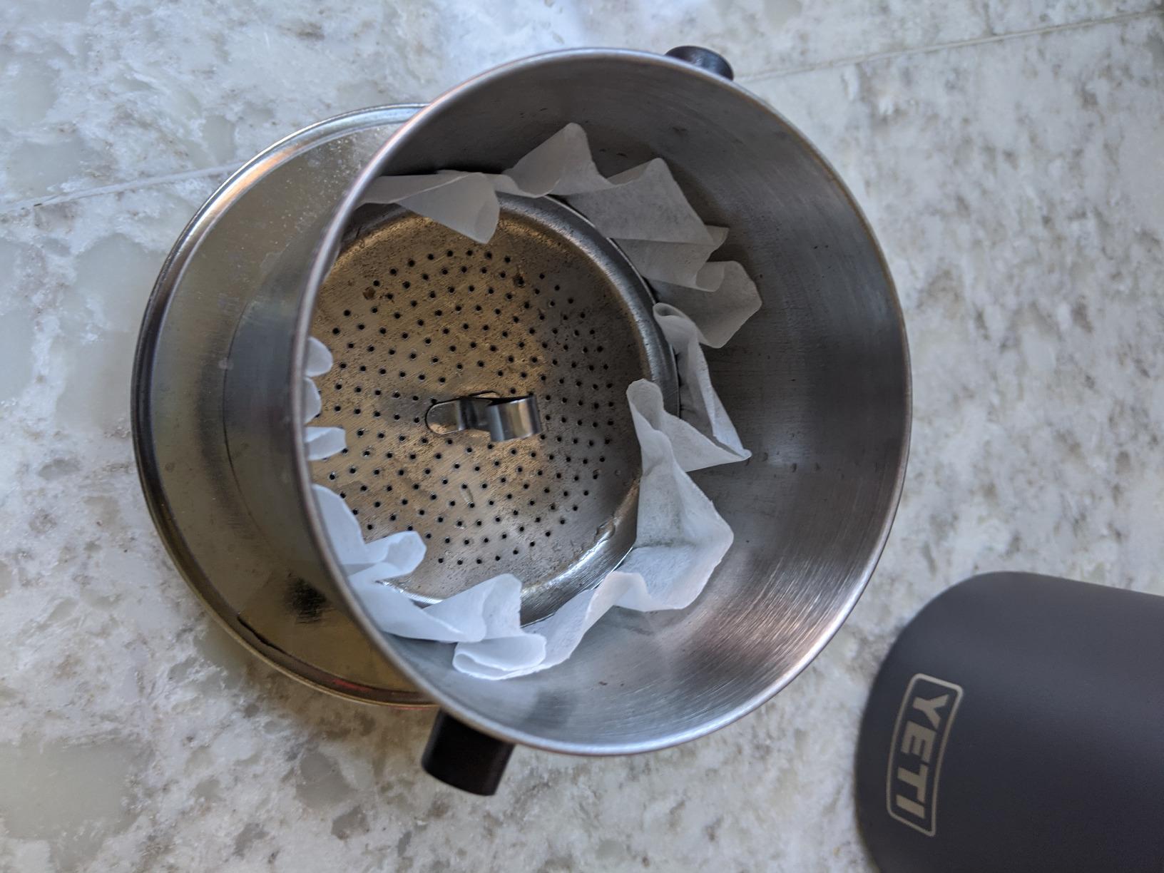 2 x Stainless Steel Vietnamese Coffee Filter Press 8 oz. Works well w/French Grind Coffee. Gravity Insert customer photo 1