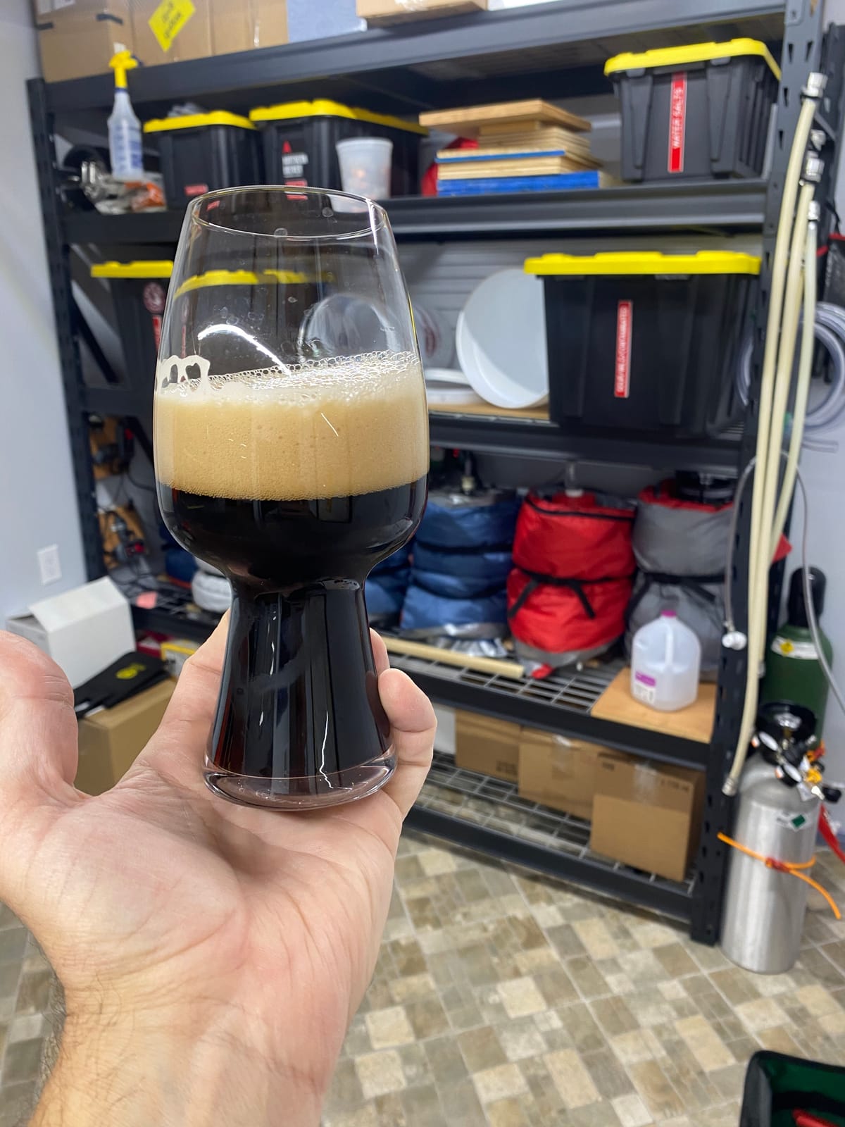 Spiegelau Craft Beer Stout Glass, Set of 1, European-Made Lead-Free Crystal, Modern Beer Glasses, Dishwasher Safe, Professional Quality Beer Pint Glass Gift Set, 21 oz customer photo 2