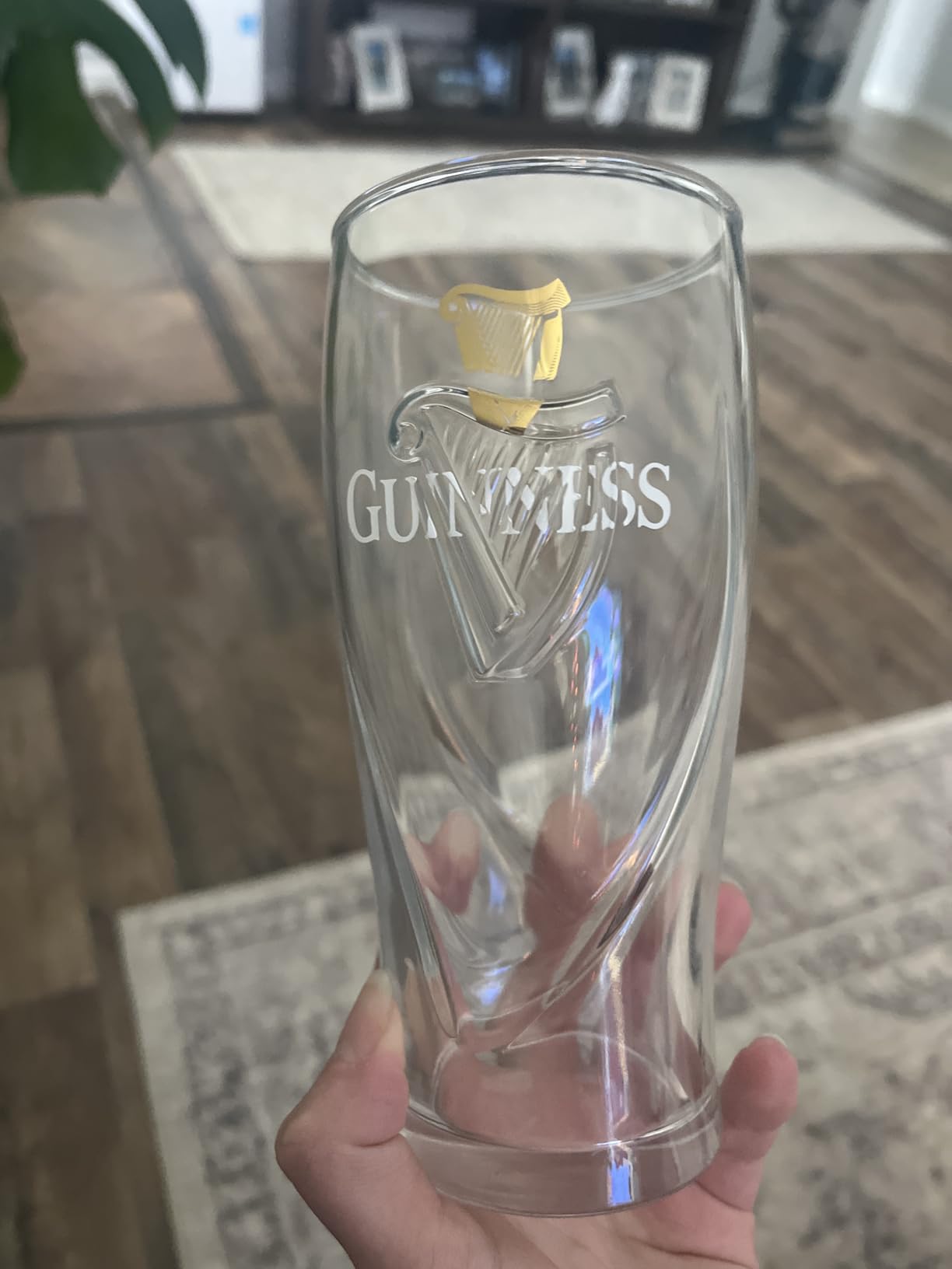 Guinness Gravity Official Beer Pint Glass | Large 20oz Pints Drinking Thick Beer Glasses Beer 20 oz Glasses customer photo 2