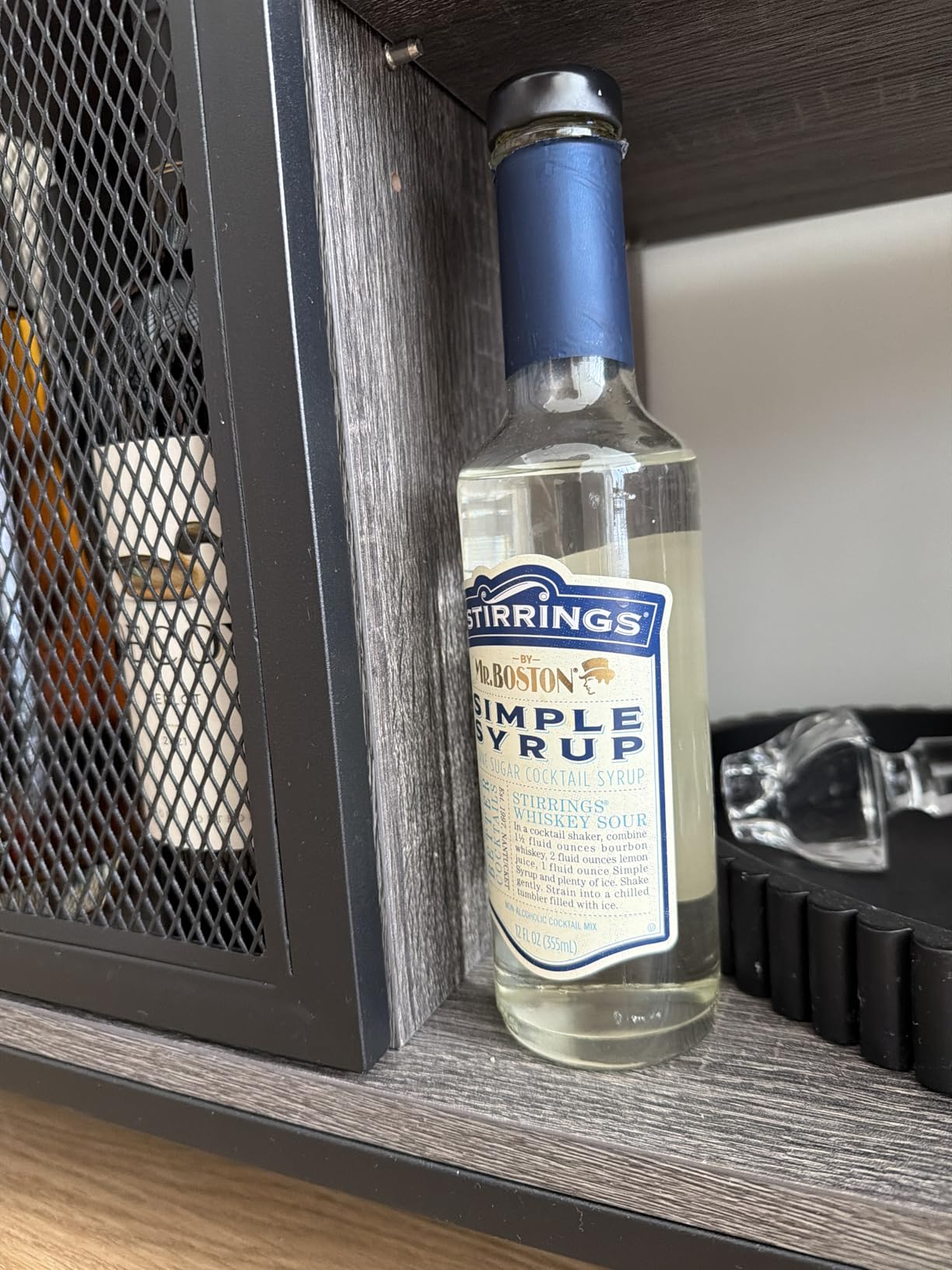 Stirrings Pure Cane Simple Syrup Cocktail Mixer, 12 ounce bottle | Pack of (1) | customer photo 1