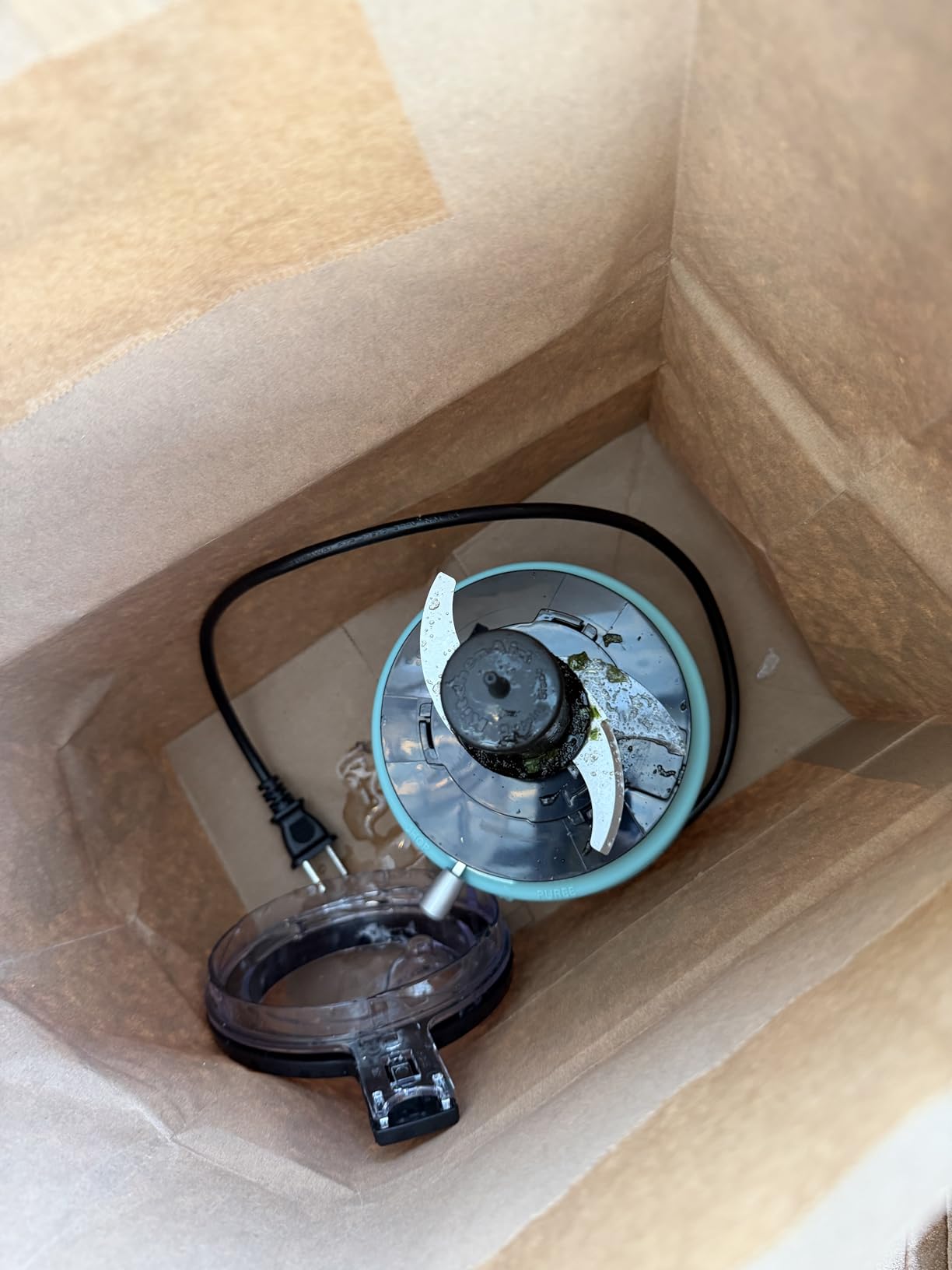 KitchenAid 3.5 Cup Food Chopper, KFC3516IC, Ice Blue | Dishwasher-safe Work Bowl, Stainless Steel Multi-Purpose Blade, 2 Speeds Plus Pulse, Easy Cord Wrap customer photo 1