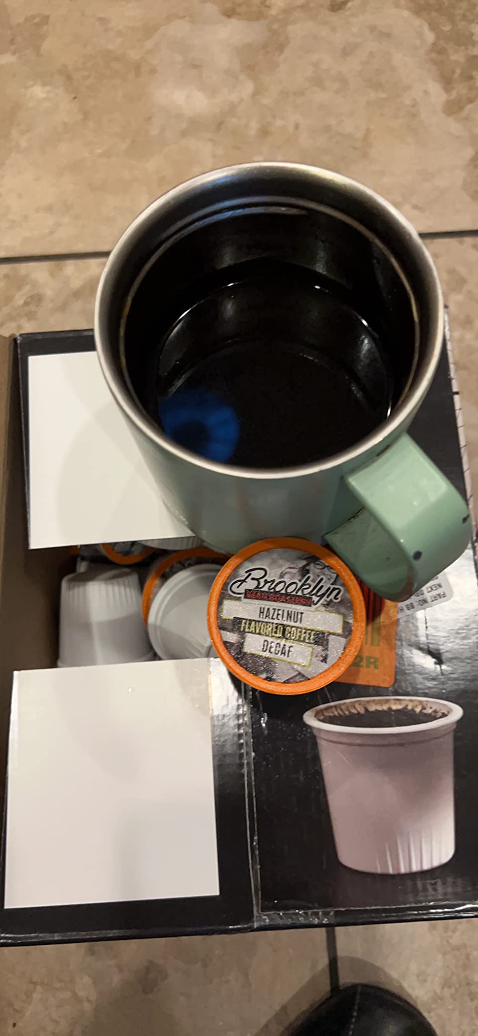 Brooklyn Beans Coffee Pods, Hazelnut Decaf - Compatible with Keurig K Cup Brewers Including 2.0 Machines, 40 Count, Deliciously Nutty Flavor customer photo 1