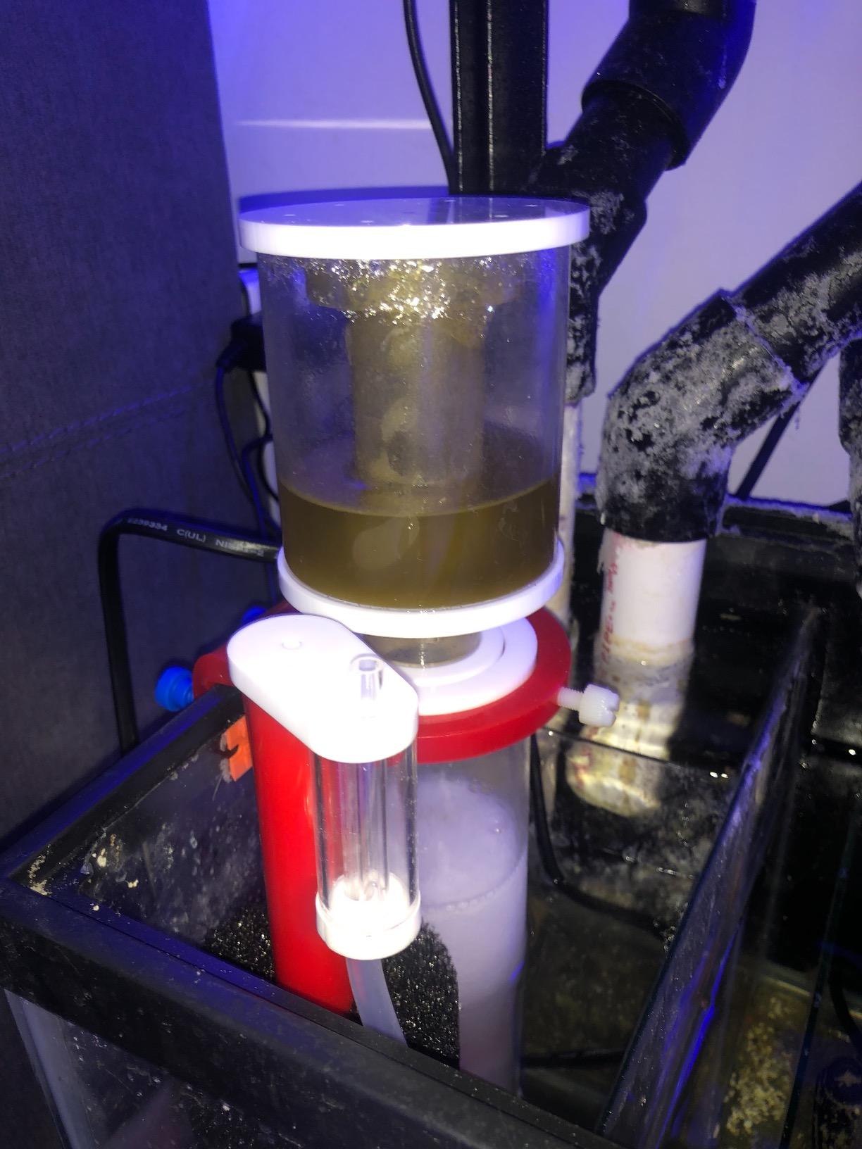 RDC 150 Hang On Protein Skimmer for Saltwater Aquarium, Internal Needle Wheel Skimmer 7.8W Red Devil SP1 Pump, Quiet Filtration System for Marine Reef Coral Tank up to 40 Gallon customer photo 1