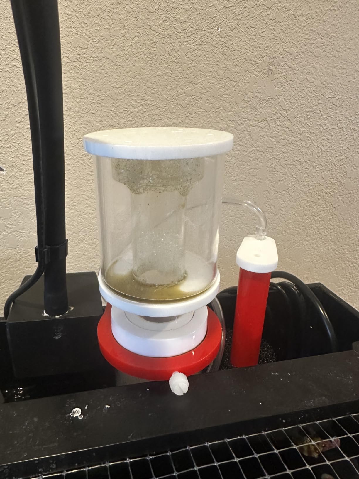 RDC 150 Hang On Protein Skimmer for Saltwater Aquarium, Internal Needle Wheel Skimmer 7.8W Red Devil SP1 Pump, Quiet Filtration System for Marine Reef Coral Tank up to 40 Gallon customer photo 2