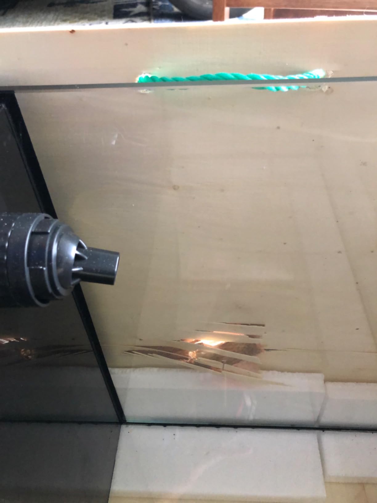 LANDEN EzFlux 60 Rimless 26 Gallon Rear Filtration Tank, Pump Included customer photo 1