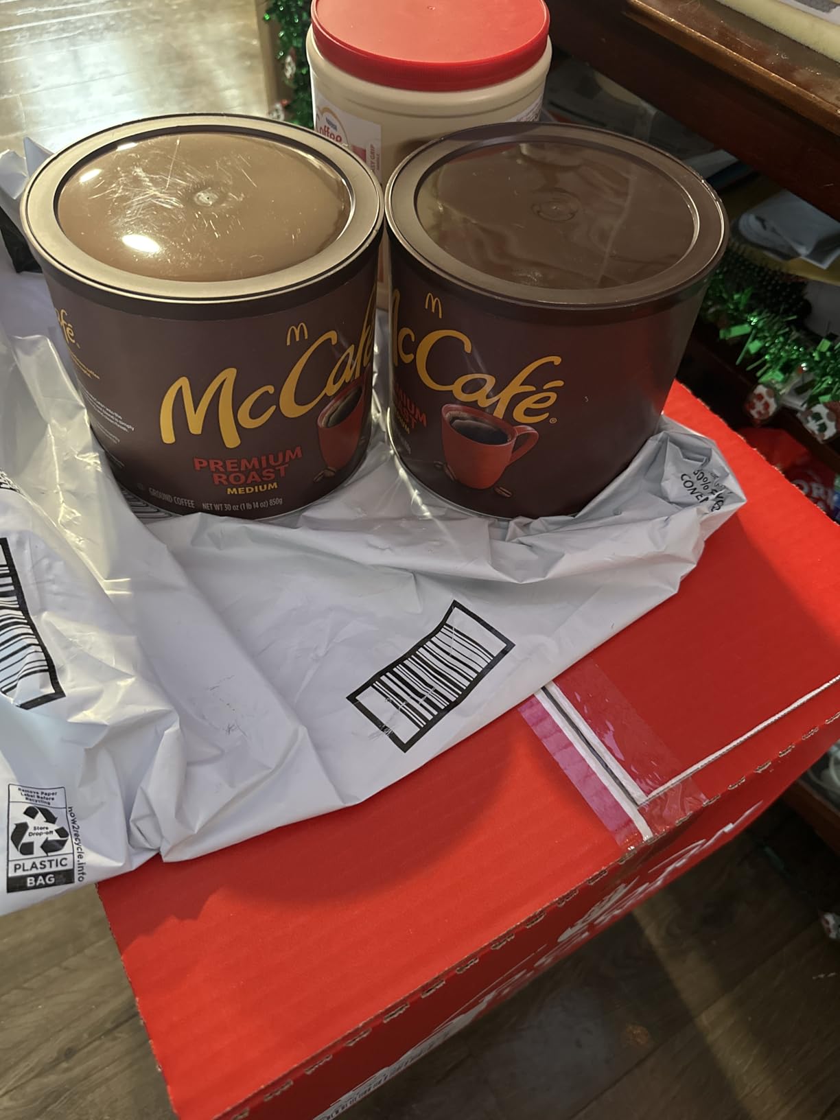 McCafe Premium Roast, Medium Roast Ground Coffee, 30 oz Canister customer photo 1