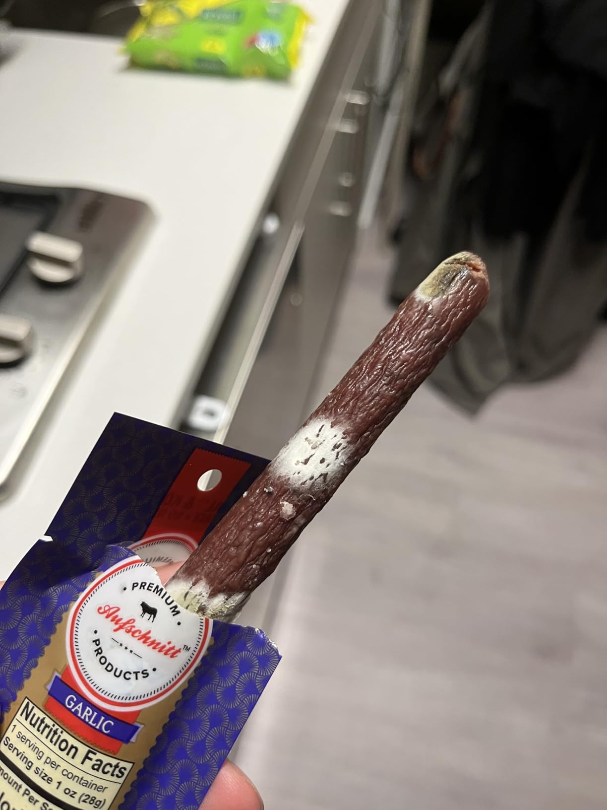 Aufschnitt Grass Fed Beef Jerky Sticks - Low Sodium, Certified Kosher - Made in USA - Keto Friendly - 10 Pack, Variety customer photo 1