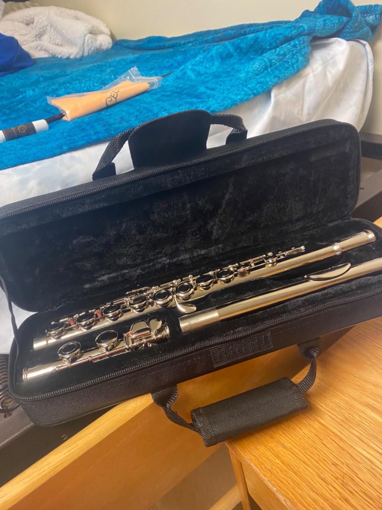 Mendini by Cecilio 16 Keys Closed Hole C Flute Kit for Beginners - Nickel customer photo 1
