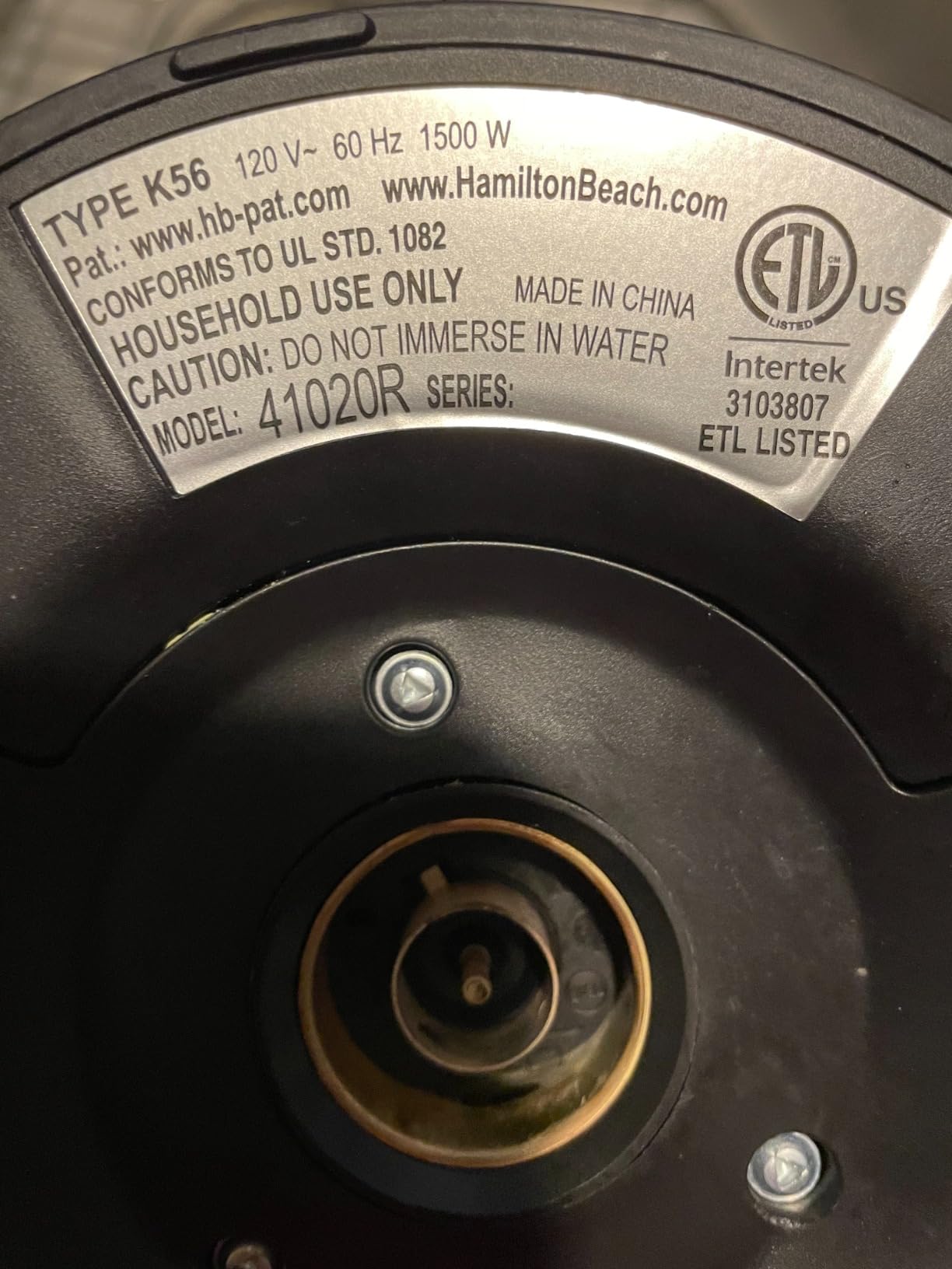 Hamilton Beach 1.7 Liter Electric Tea Kettle, Water Boiler & Heater | Fast Boiling 1500 Watts |Temp Control | Cordless Serving | Auto-Shutoff & Boil-Dry Protection | BPA Free | Stainless Steel customer photo 2