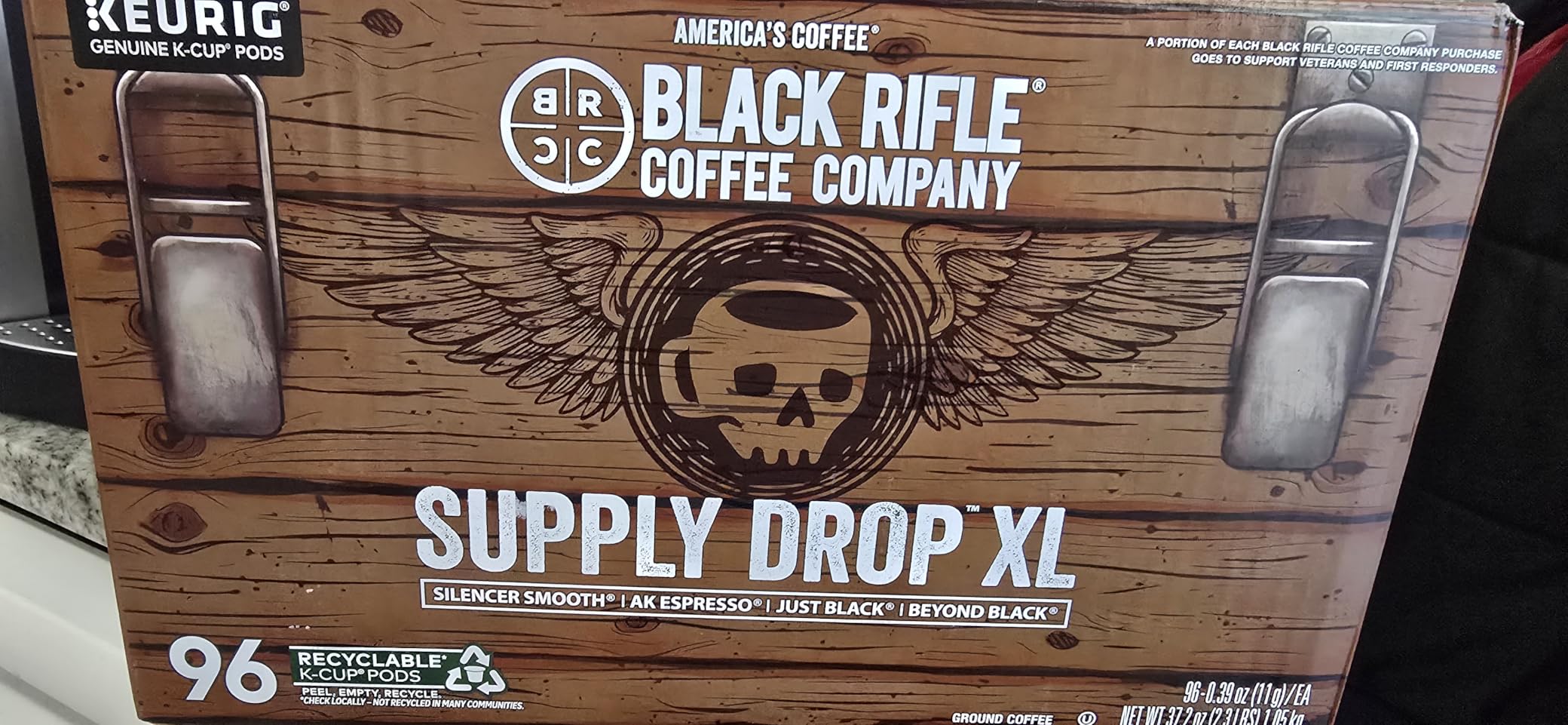 Black Rifle Coffee Variety Pack K Cup Coffee 96 Count Coffee Pods customer photo 2