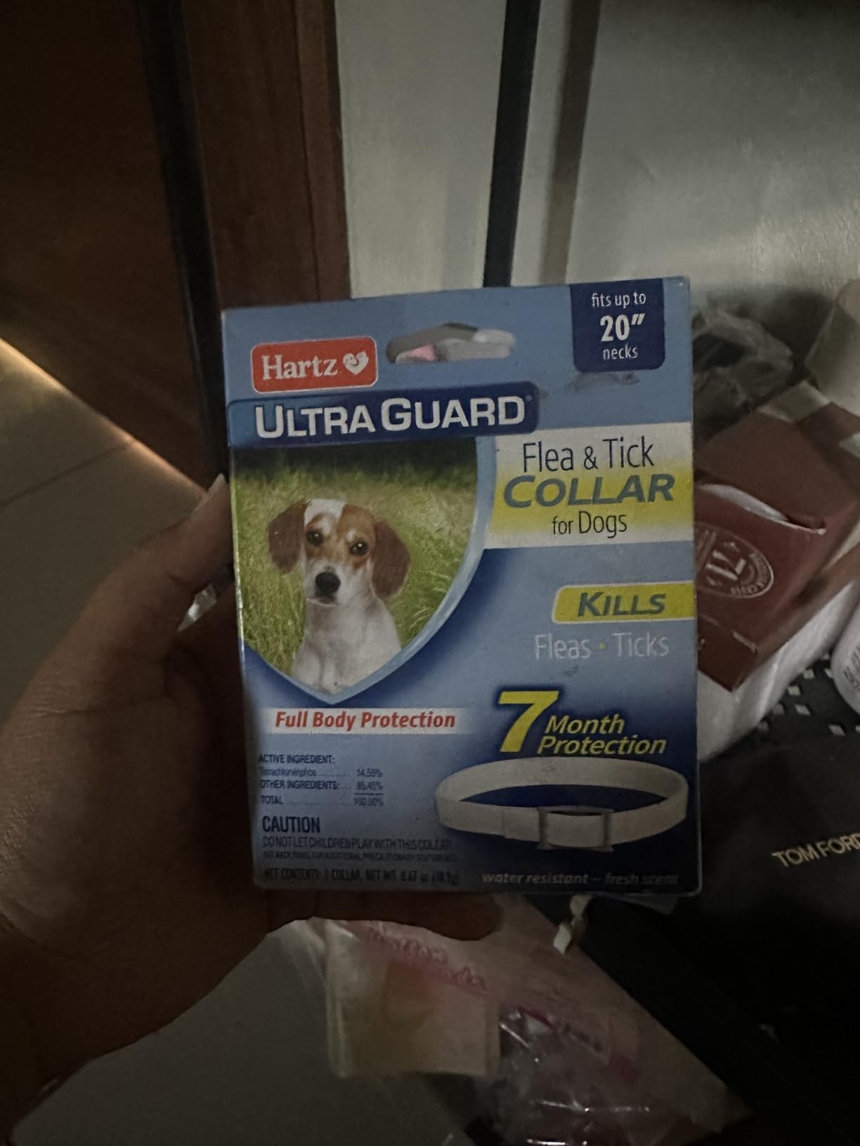 Hartz UltraGuard Pro Reflective Flea & Tick Collar for Dogs and Puppies, 7 Month Flea and Tick Prevention Per Collar, 1 Count customer photo 2