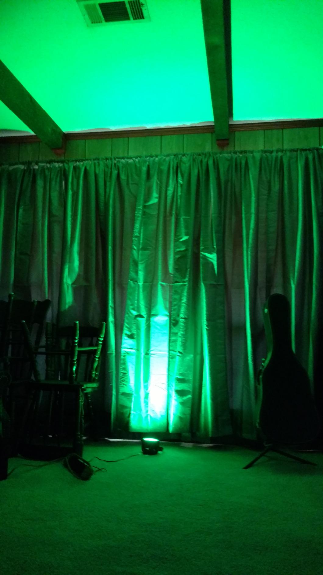 Stage Wash Light, JLPOW Super Bright Mini COB Par Can Lights with DMX and Remote Control, Smooth RGB Color Mixing DJ Up Lighting, for Wedding/Birthdays/Christmas Party Show Dance Gigs Bar Club Church customer photo 1