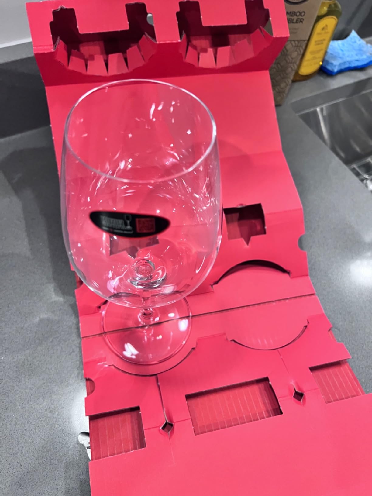 Riedel Extreme Cabernet Wine Glasses, Set of 4, Clear, Dishwasher Safe 4411/0 customer photo 2
