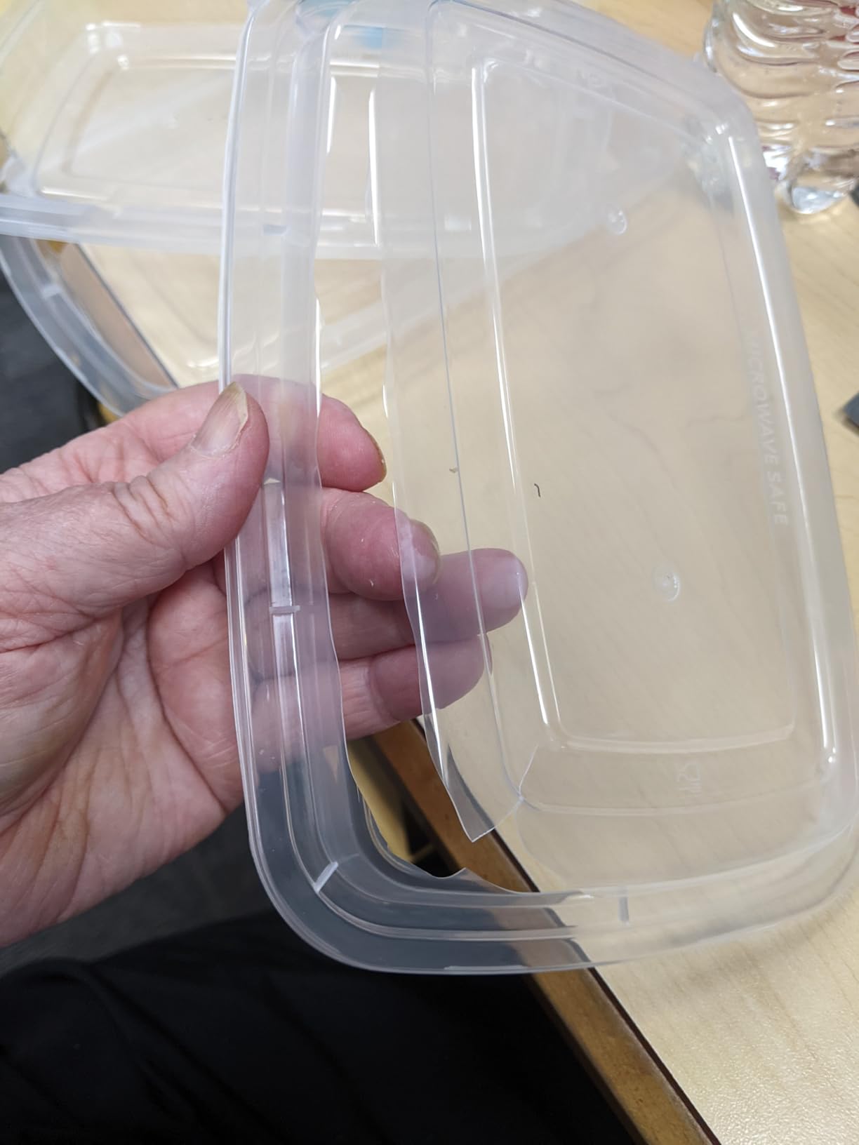 50-Pack Reusable Meal Prep Containers Microwave Safe Food Storage Containers with Lids, 28 oz - 1 Compartment Take Out Disposable Plastic Bento Lunch Box To Go, BPA Free - Dishwasher & Freezer Safe customer photo 1