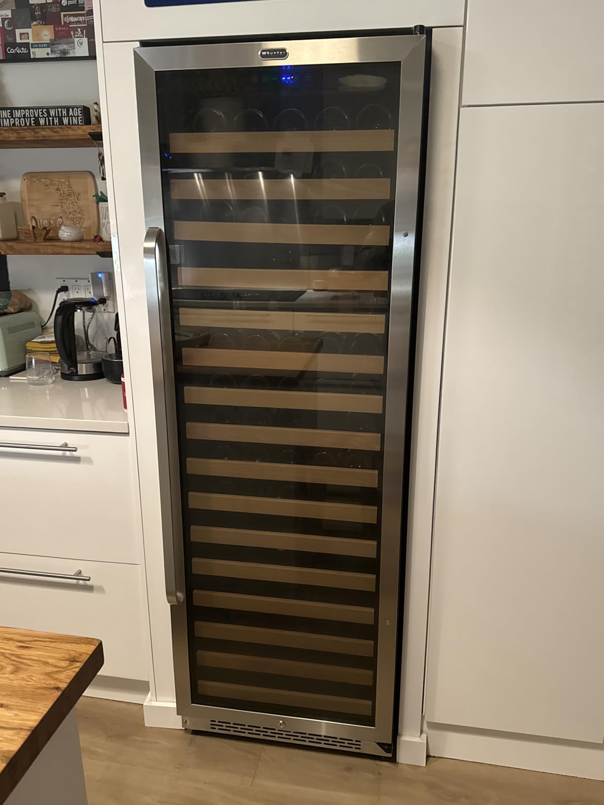 Whynter Built-in Wine Refrigerator, 166 Bottle, Large Capacity, BWR-1662SD customer photo 1
