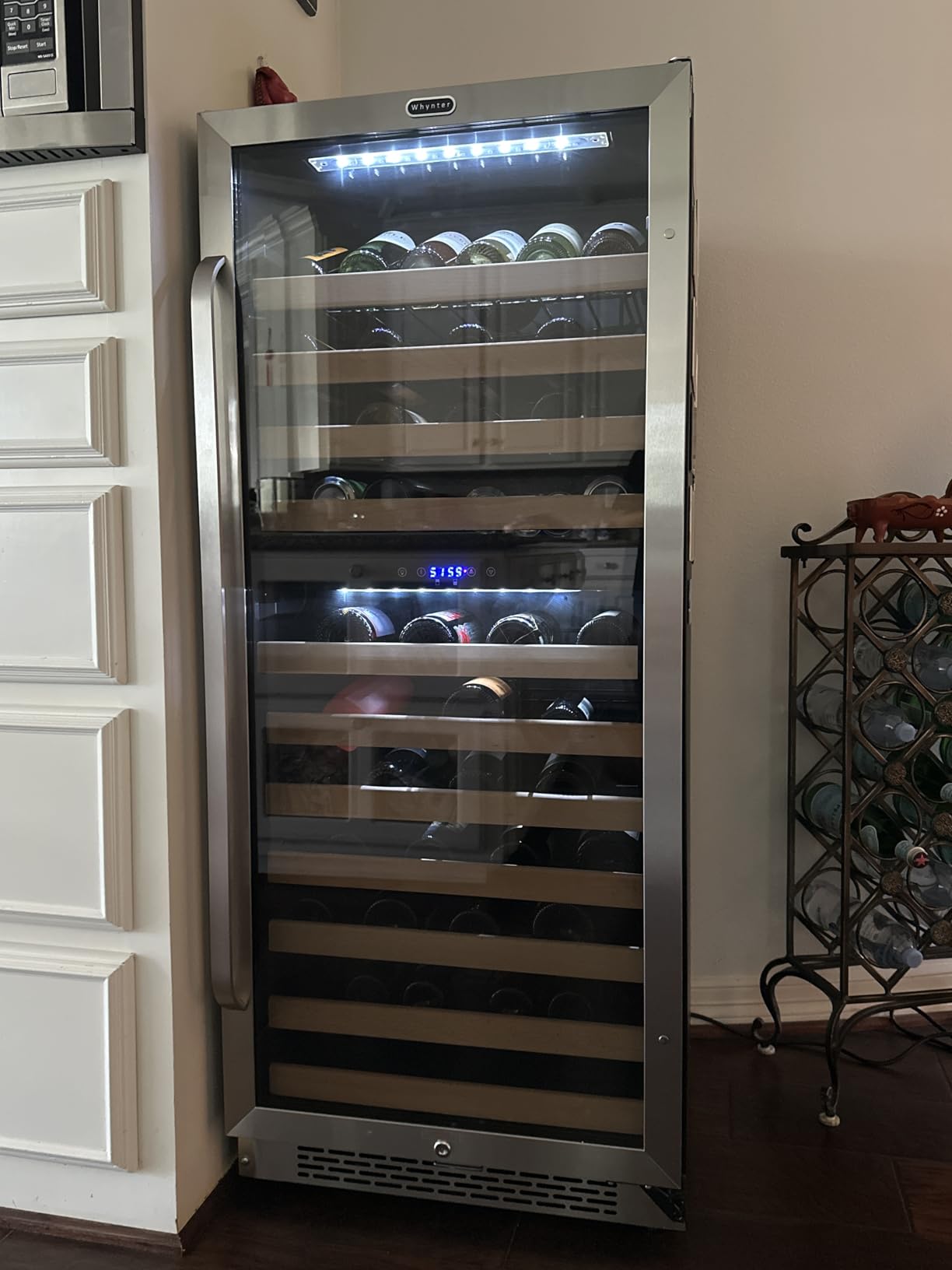 Whynter Built-in Wine Refrigerator, 166 Bottle, Large Capacity, BWR-1662SD customer photo 2