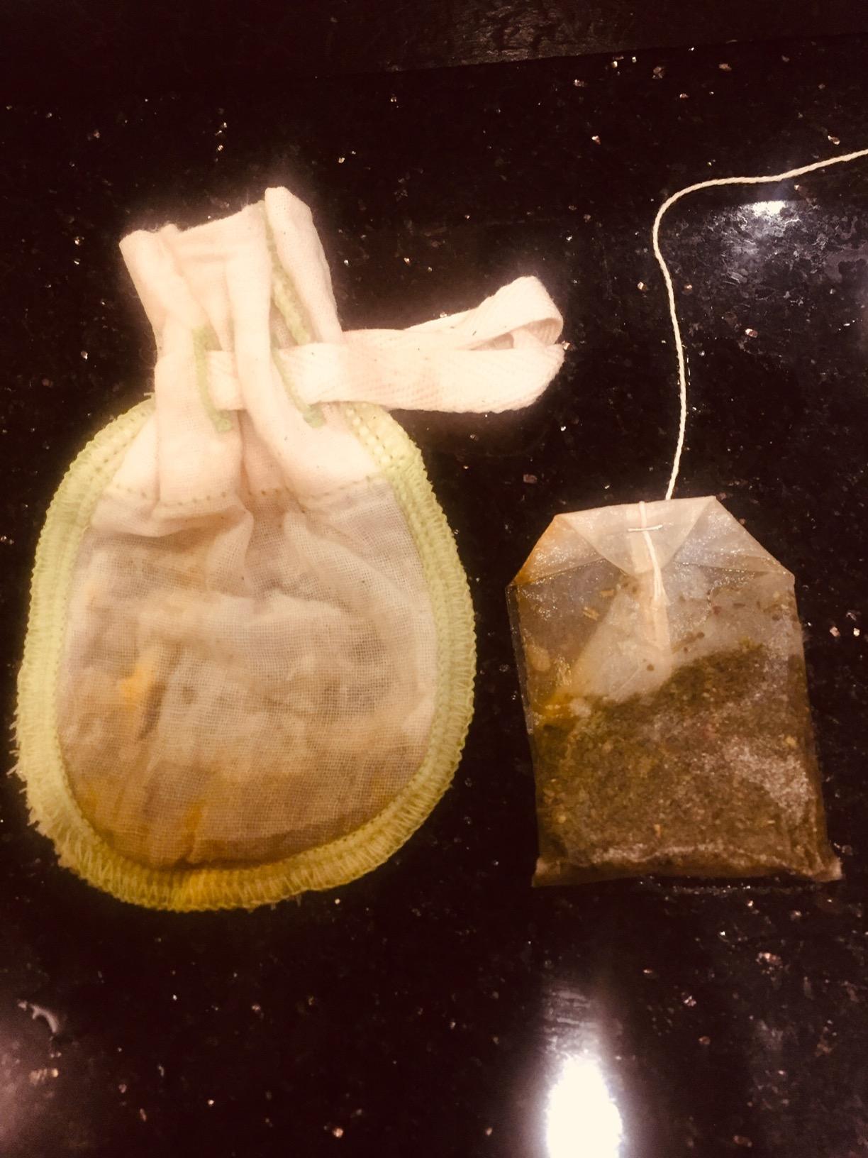 Simple Ecology Organic Cotton Fine Mesh Muslin Straining Bags – Reusable, 100% Natural, Microplastics-Free Nut Milk Filters (Large 2 Pack) for Almond Milk, Cold Brew & Juice customer photo 2