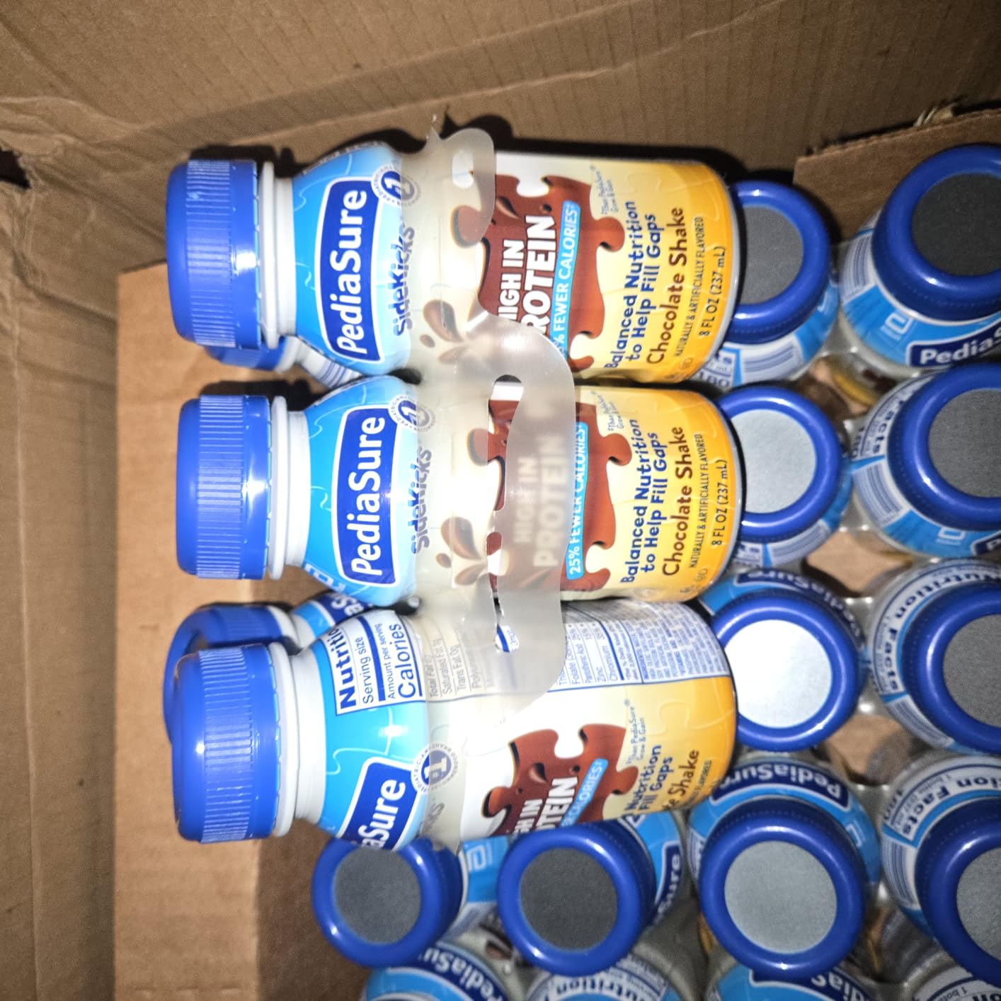 PediaSure SideKicks Kids Protein Shakes, 10g Protein, Chocolate, 24 Pack customer photo 2