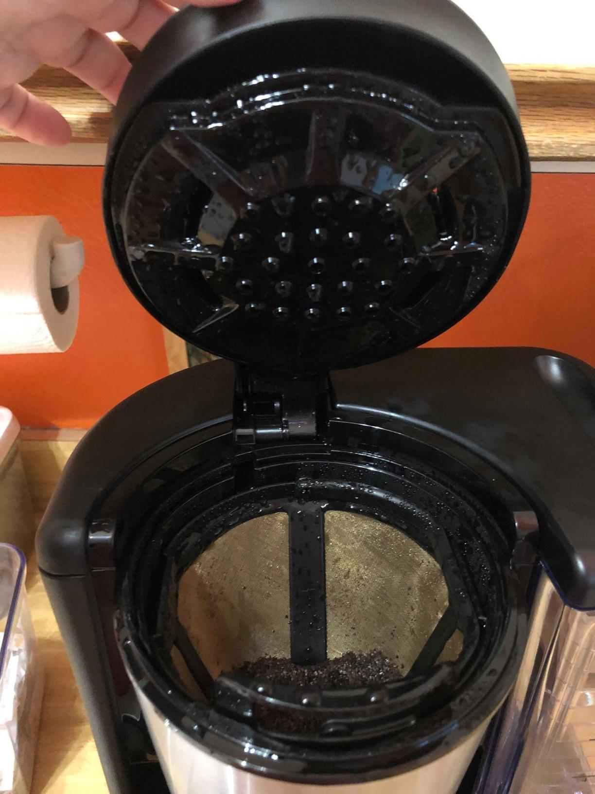 Ninja 12-Cup Programmable Coffee Maker with Classic and Rich Brews, 60 oz. Water Reservoir, and Thermal Flavor Extraction (CE201), Black/Stainless Steel customer photo 1