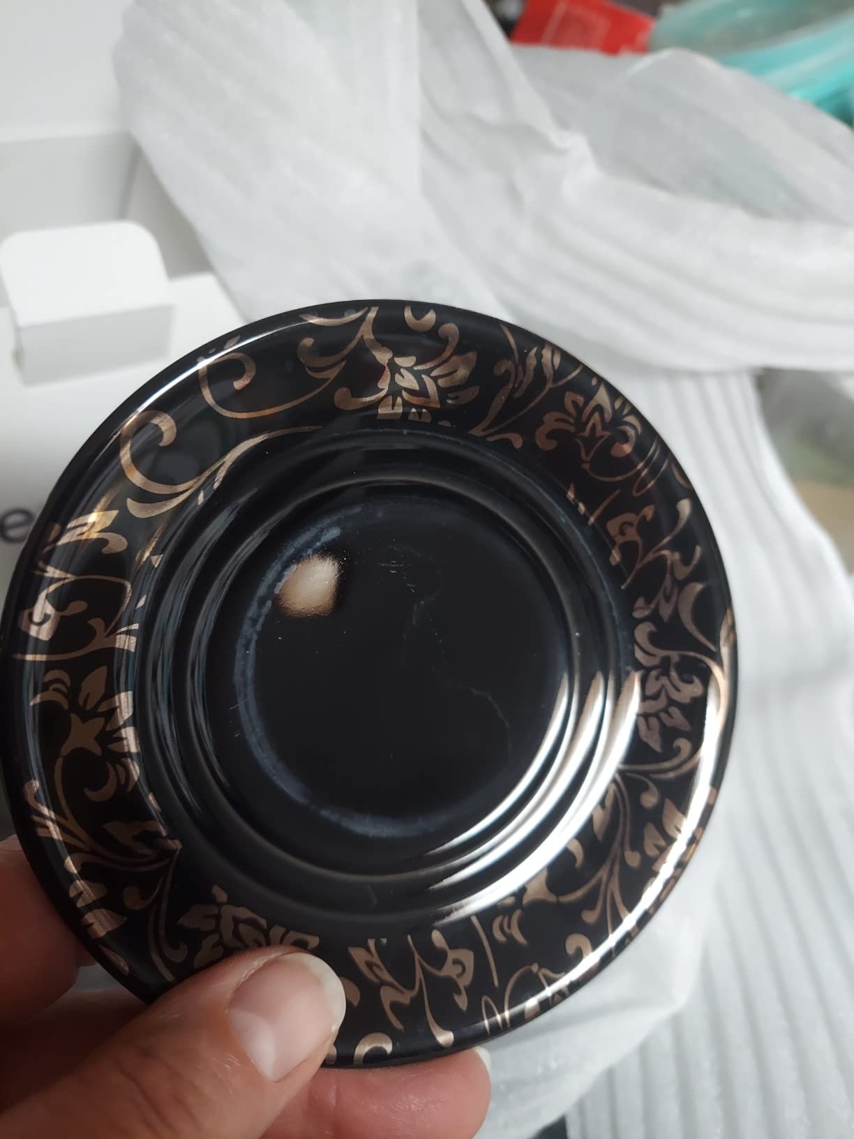 PLESIU Tea Talent Porcelain Tea Cup with Infuser Lid and Saucer Sets - Chinese Jingdezhen Ceramics Coffee Mug Teacup Loose Leaf Tea Brewing System for Home Office customer photo 1