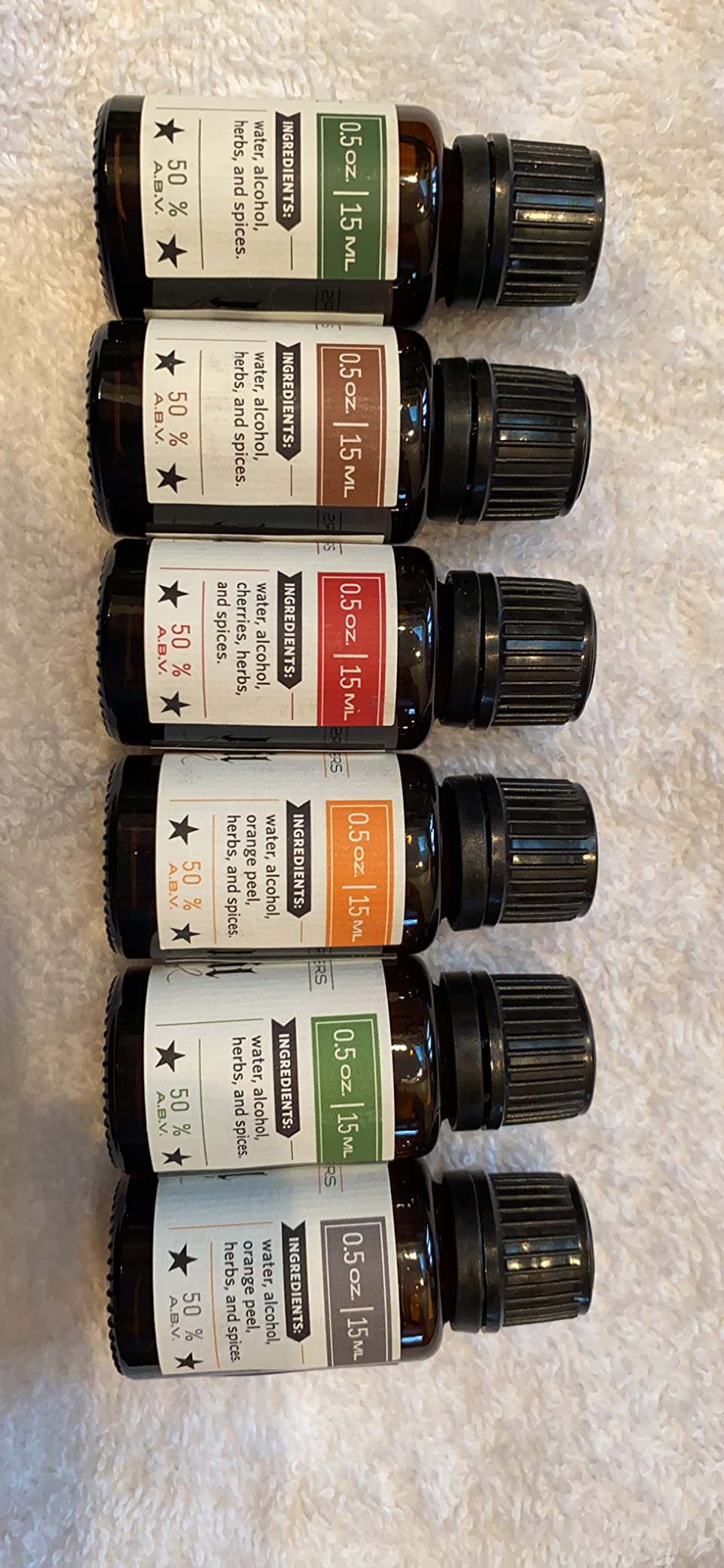 CocktailPunk Cocktail Bitters Small Batch Craft - Made in USA Using All Natural Organic Non GMO Fruits and Spices (Travelers Set, 6 Pack) customer photo 2