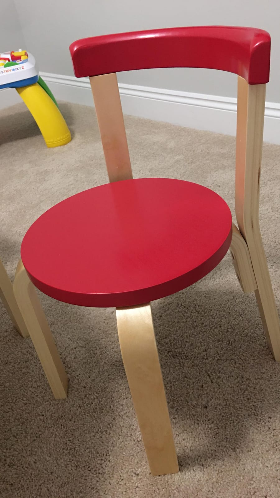 ECR4Kids Bentwood Table and Curved Back Chair Set, Kids Furniture, Natural, 5-Piece customer photo 2