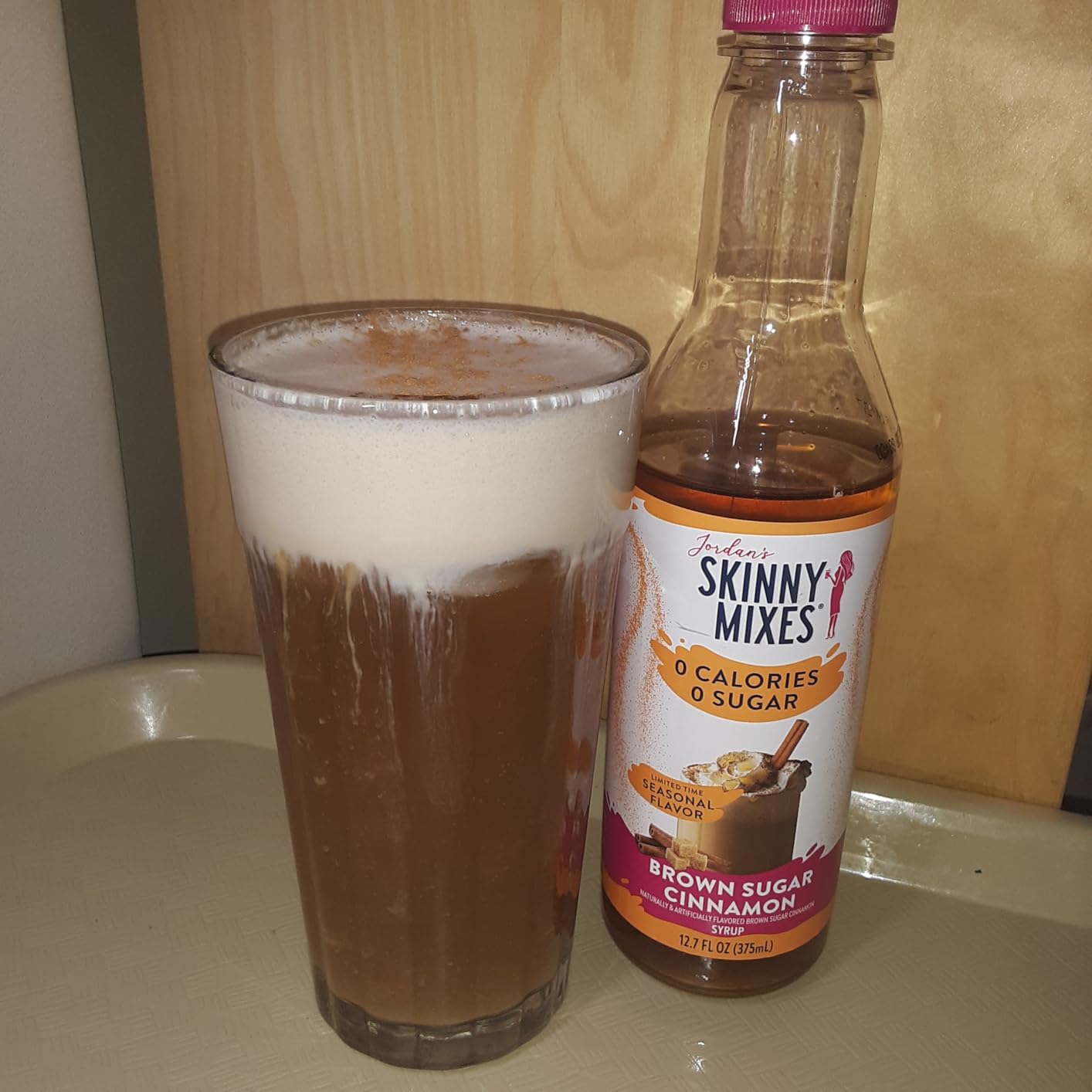 Jordan's Skinny Mixes Toasted Marshmallow Coffee Syrup, 25.4 fl oz customer photo 1