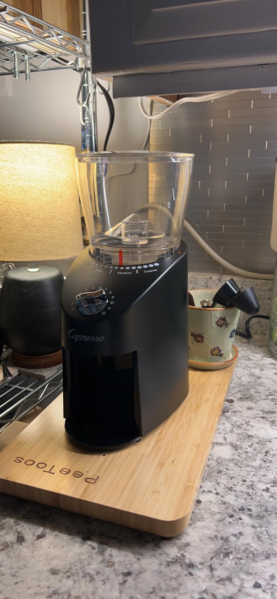 Capresso Infinity Plus Stainless Steel Conical Burr Grinder customer photo 2
