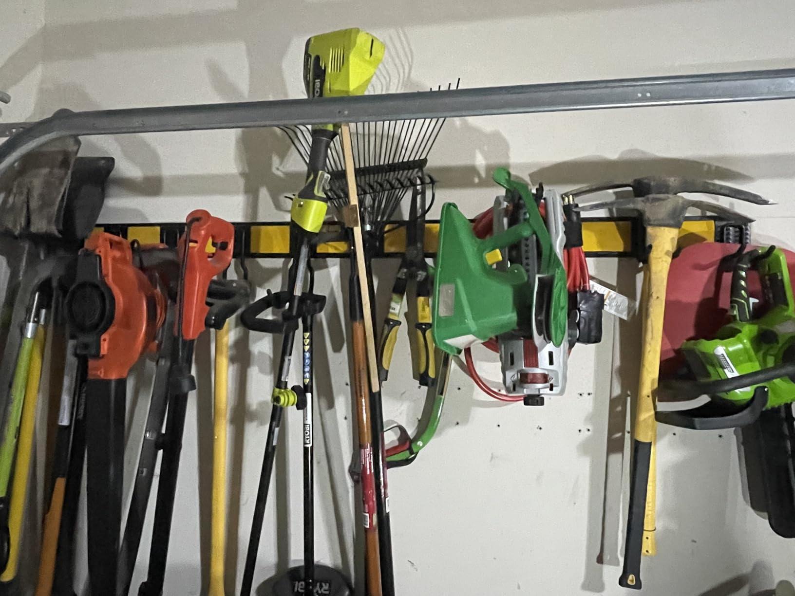 Ultrawall Garden Tool Organizer, 48 Inch Garage Tool Organizer Wall Mount customer photo 2