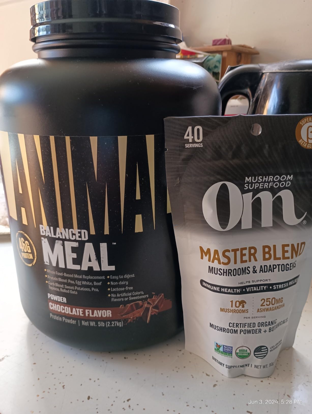 Animal Balanced Meal Replacement Powder, 46G High Protein | Chocolate 5LB customer photo 1