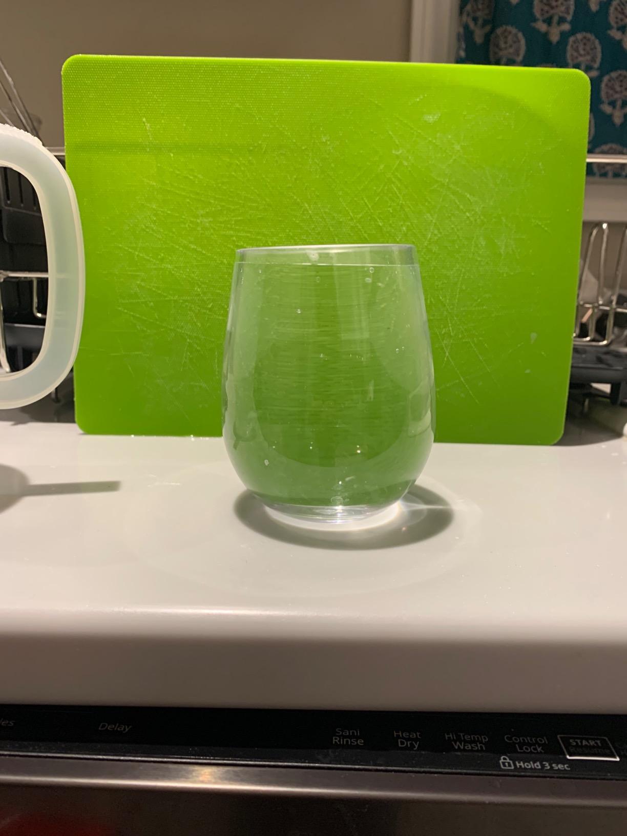 Bravario Unbreakable Stemless Plastic Wine Glasses | Reusable | Shatterproof 100% Tritan Plastic | Dishwasher-Safe | BPA-free | Awesome for Indoor & Outdoor | 16 oz, Set of 4 customer photo 2