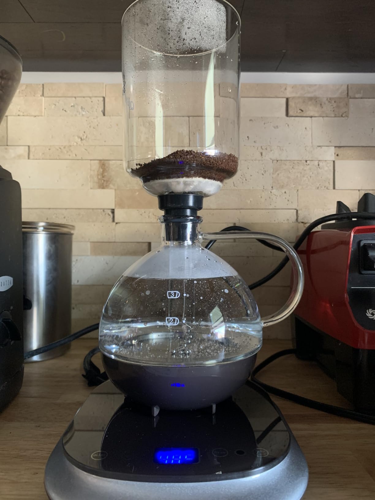 [Factory Store] QUEEN SENSE Patented Siphon/Syphon Coffee Maker Electric Vacuum Coffee Pot CM0601 (Siphon Coffee Maker) customer photo 1