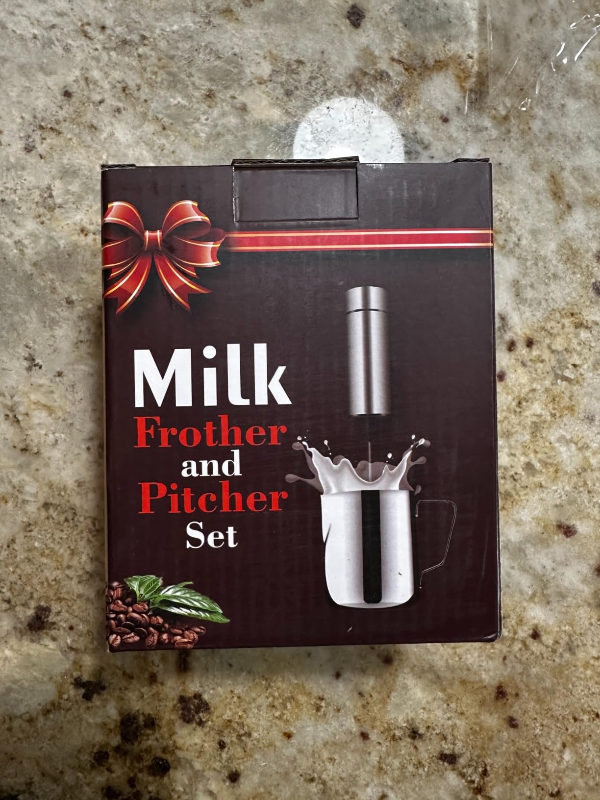 Milk Frother Handheld Battery Operated, Coffee Frother for Milk Foaming, Latte/Cappuccino Frother Mini Frappe Mixer for Drink, Hot Chocolate, Stainless Steel Silver customer photo 2
