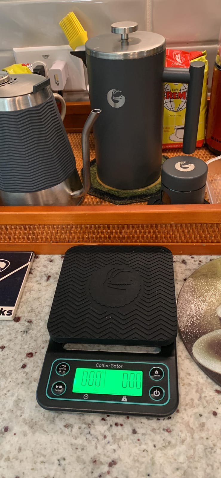Coffee Gator Coffee Scale 0.1g Precision with Timer - 3kg customer photo 1