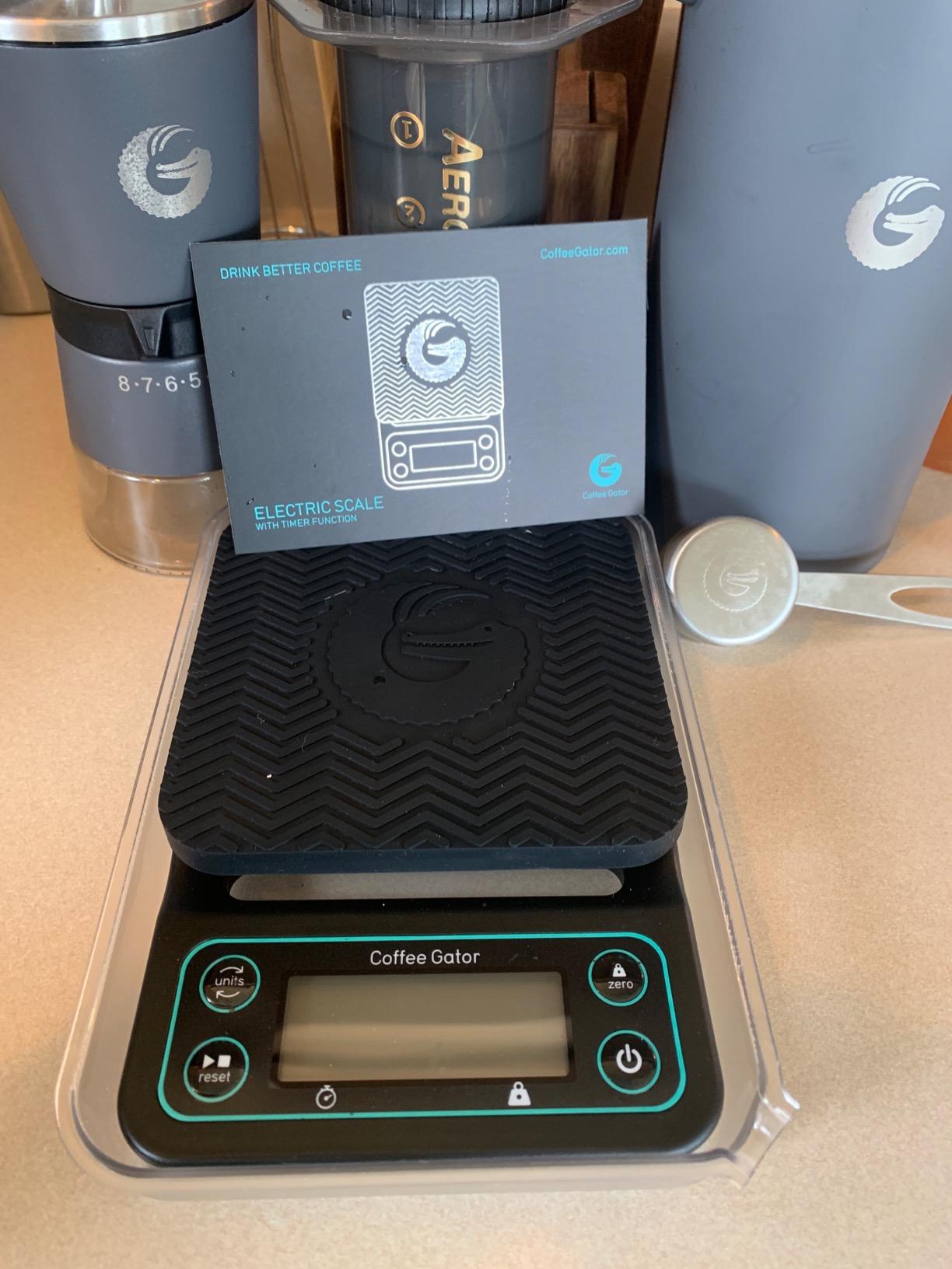Coffee Gator Coffee Scale 0.1g Precision with Timer - 3kg customer photo 2
