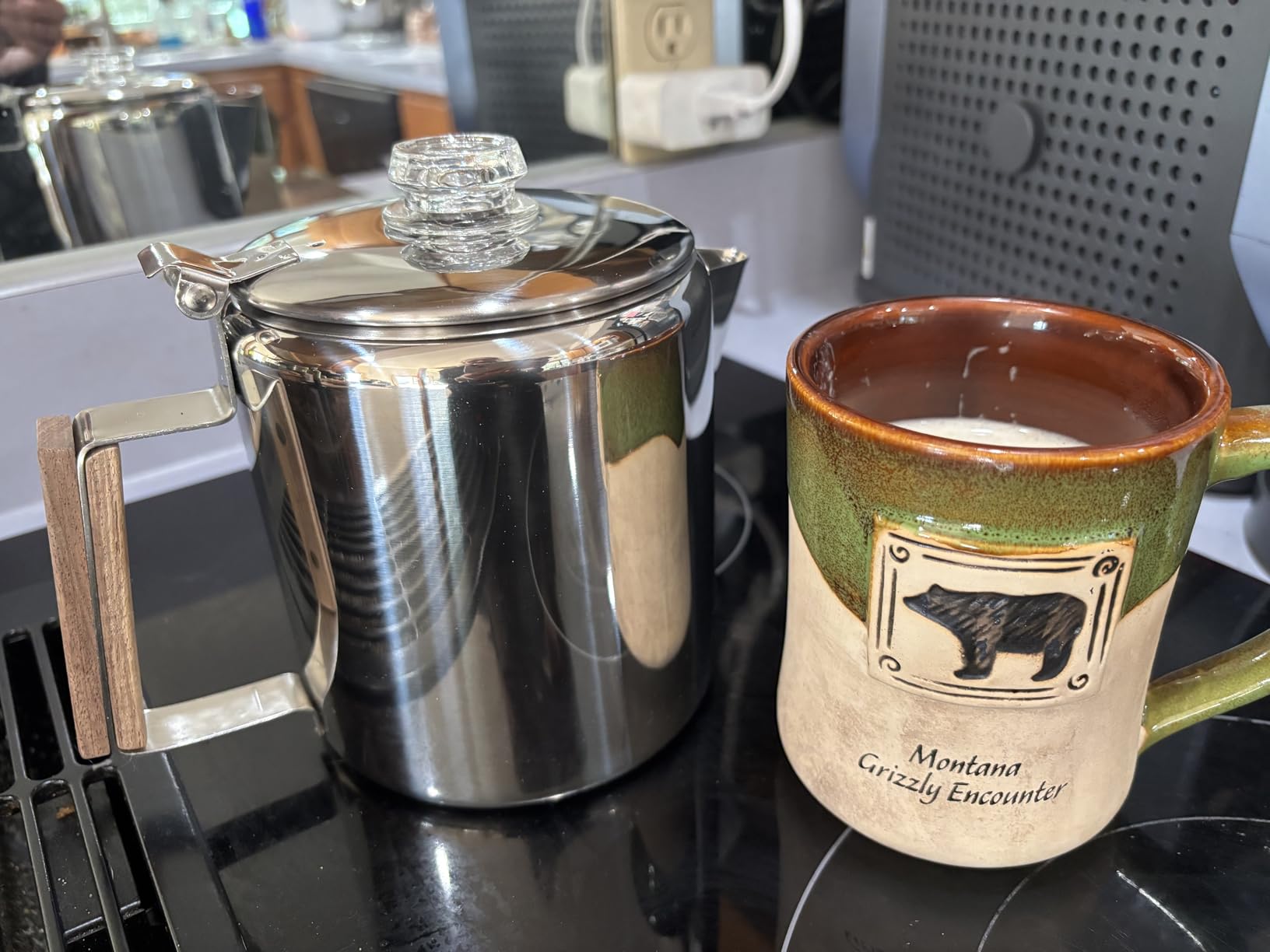 COLETTI Bozeman Percolator Coffee Pot — NO Aluminum or Plastic [12 cup] customer photo 1