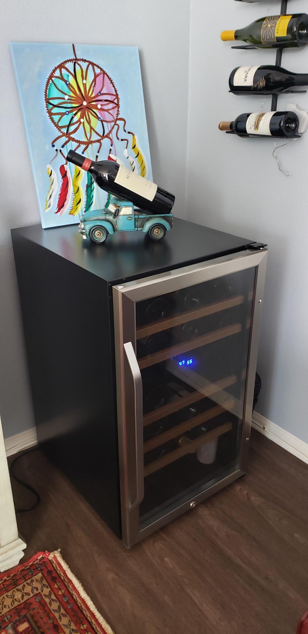 EdgeStar 20 Inch 38 Bottle Dual Zone Wine Cooler customer photo 1