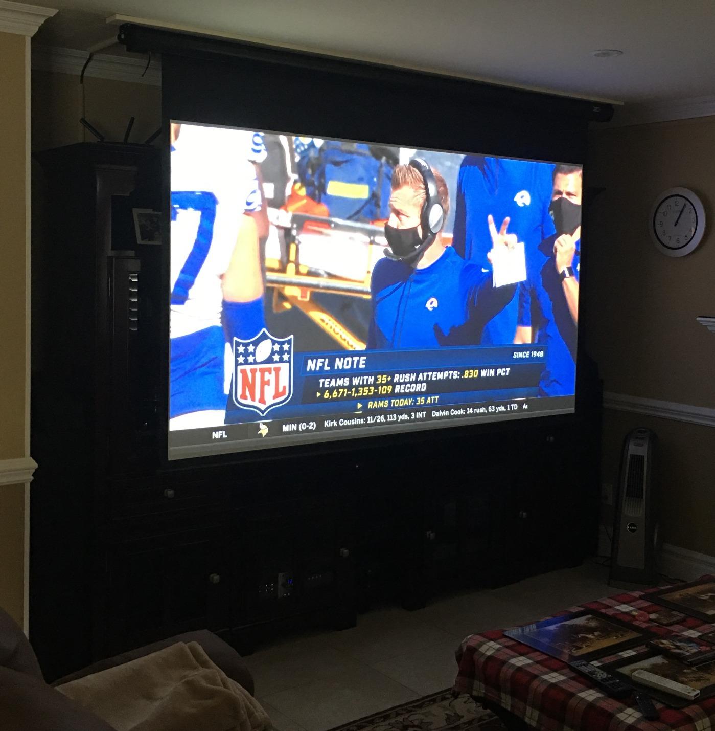 BenQ TK800M 4K UHD Home Theater Projector with HDR and HLG | 3000 Lumens for Ambient Lighting | 96% Rec. 709 for Accurate Colors | Keystone for Easy Setup | 3D Capable customer photo 1