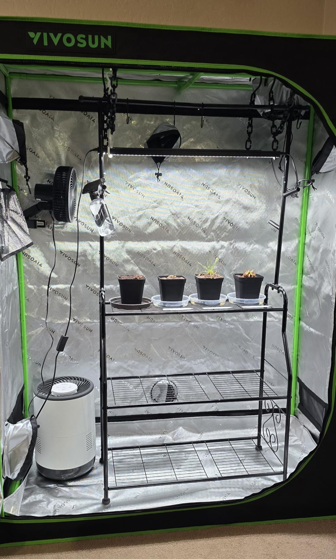 VIVOSUN S224 2x2 Grow Tent 24