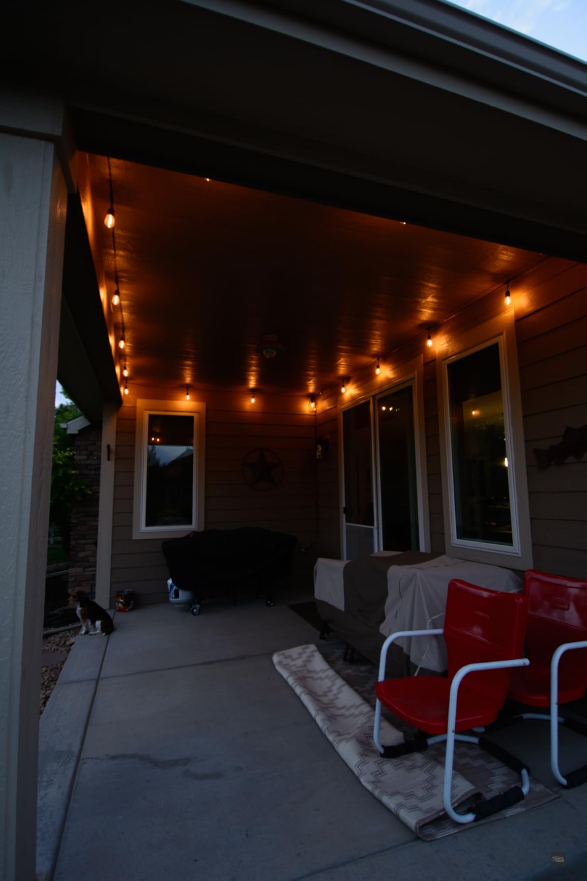 addlon LED Outdoor String Lights 48FT Edison Vintage Weatherproof ETL customer photo 2